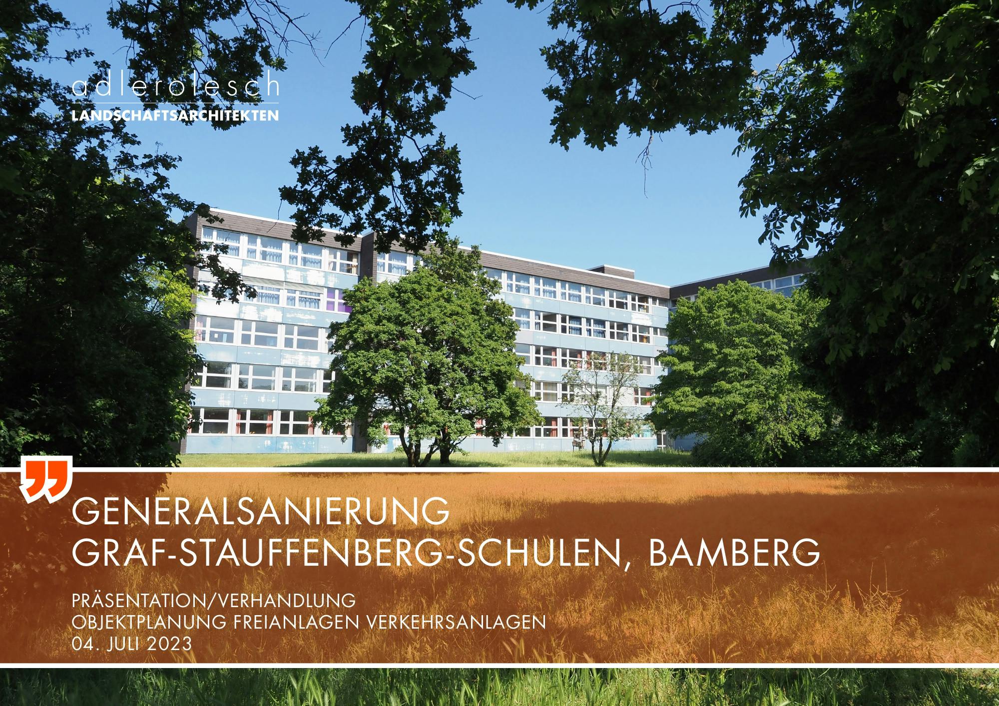 Graf-Stauffenberg-Schulen, Bamberg