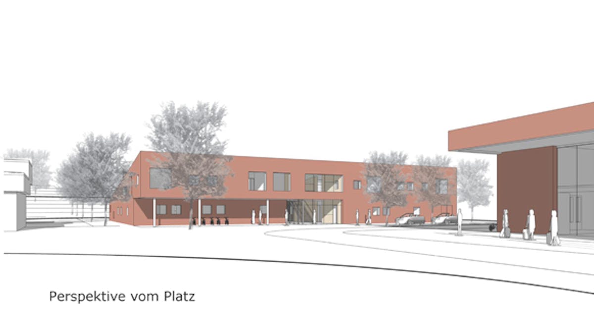 1. Preis : Neubau Rathaus und Kindertagesstätte - competitionline