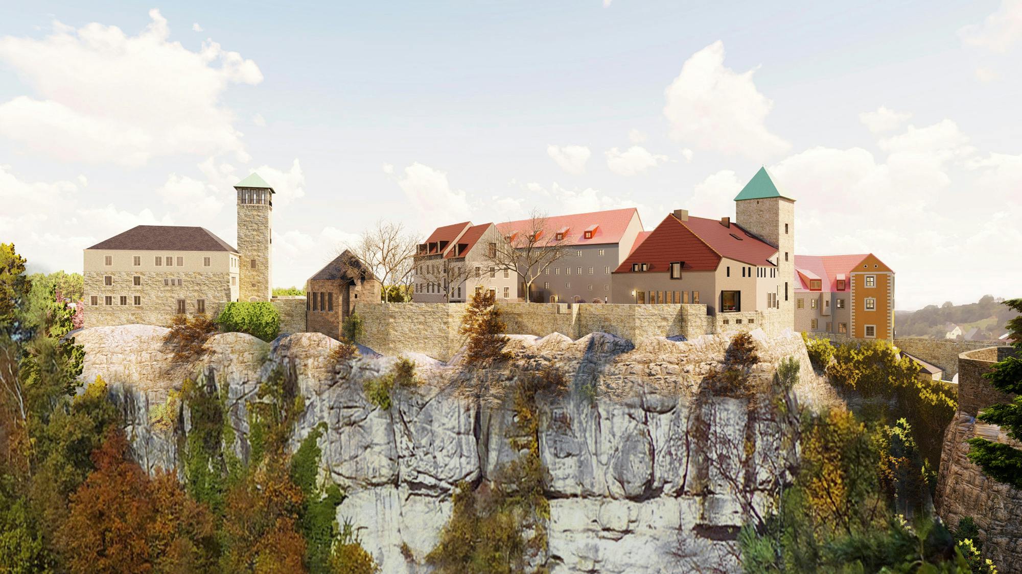 Sanierung der Burg Hohnstein