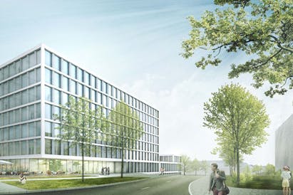 1. Preis Realisierungsteil: Nickl & Partner Architekten AG mit Nowak Landschaftsarchitekten