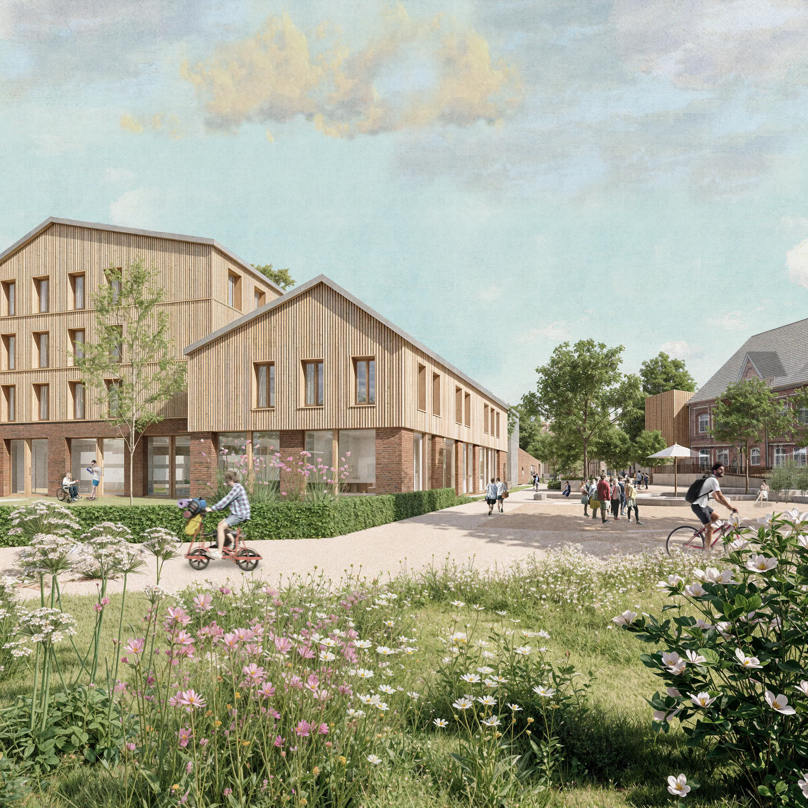 2. Preis : Masterplan Innovationsquartier Rotenburger Werke ...