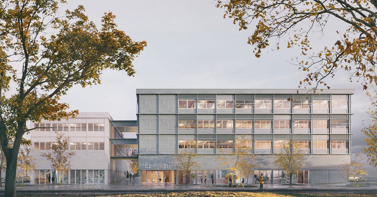 3. Preis : Neubau Technologiezentrum „Gebäude C2“ und einer Parkpalette ...
