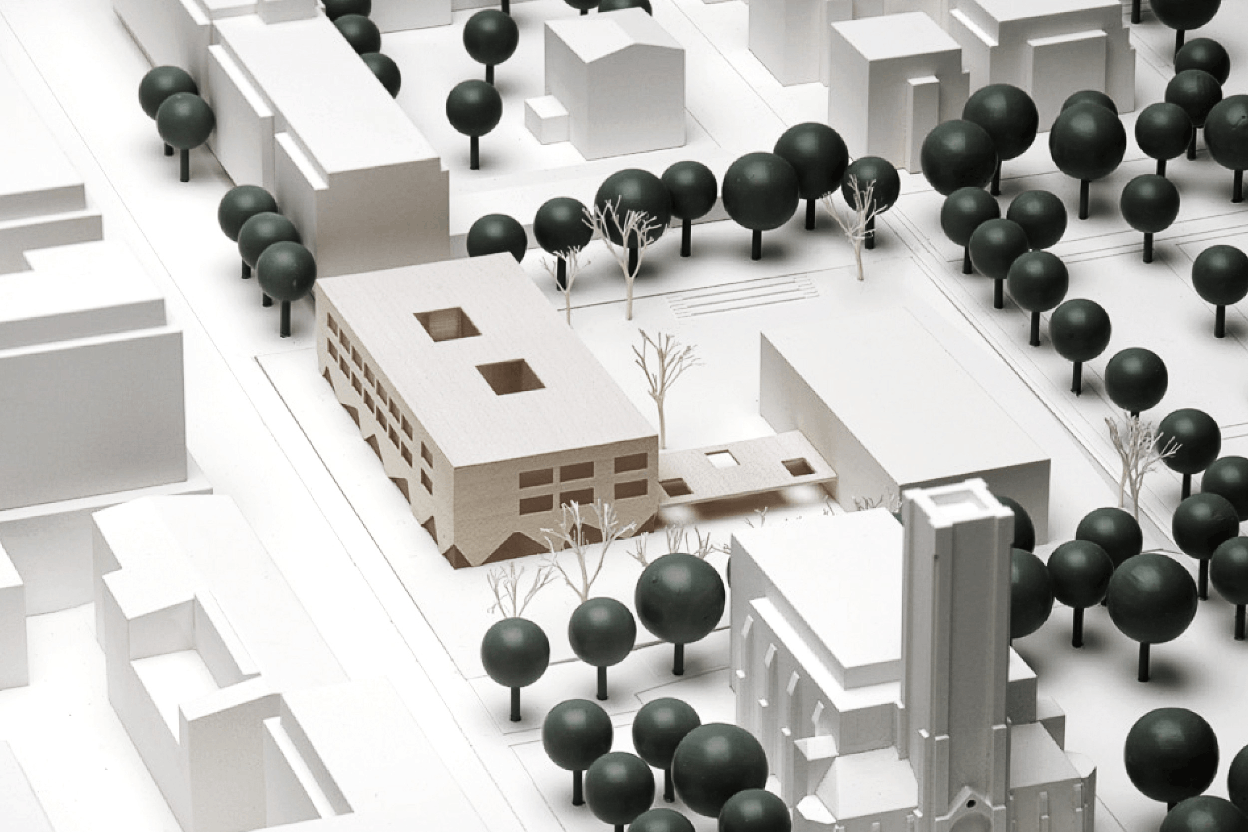 NAK Architekten | Städtebauliches Modell