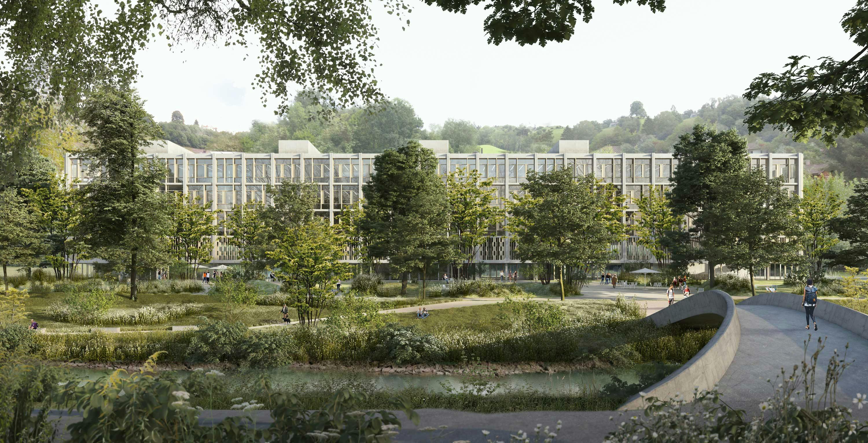 2. Rang Campus Wattwil Ersatzneubau Kantonsschule Wattwil KSW (CH