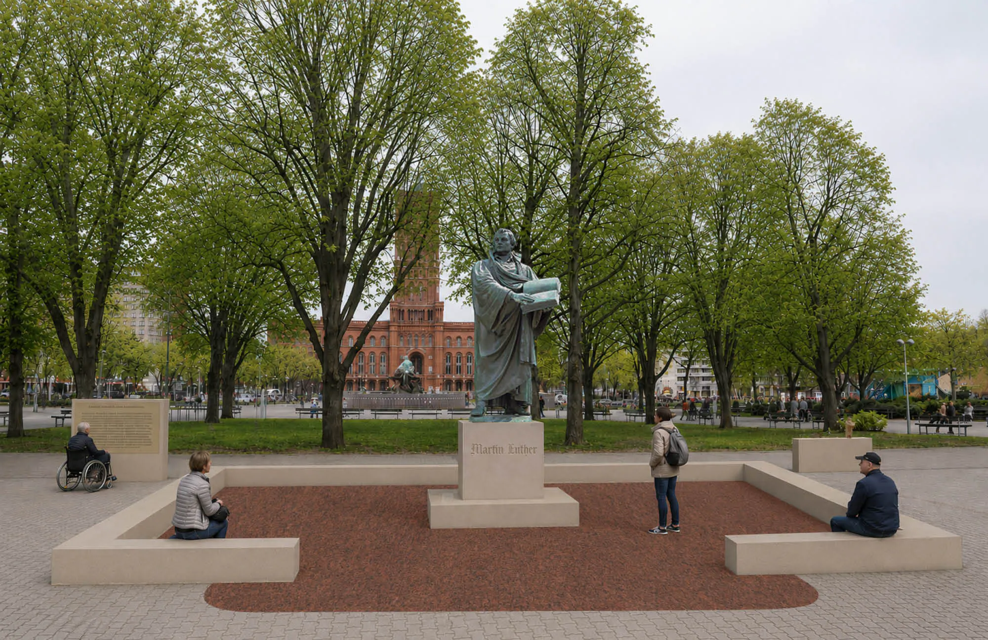 Entwurf Luther-Denkmal
