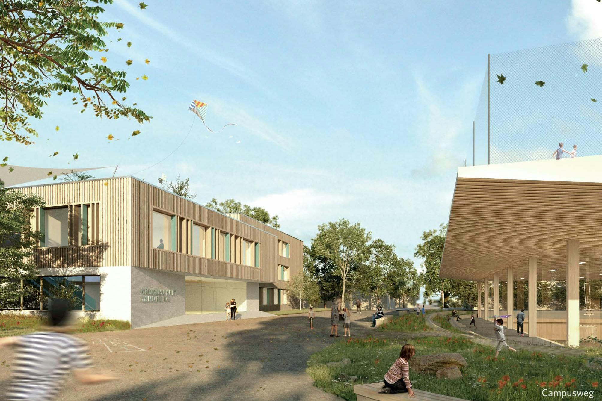 Visualisierung Campusweg