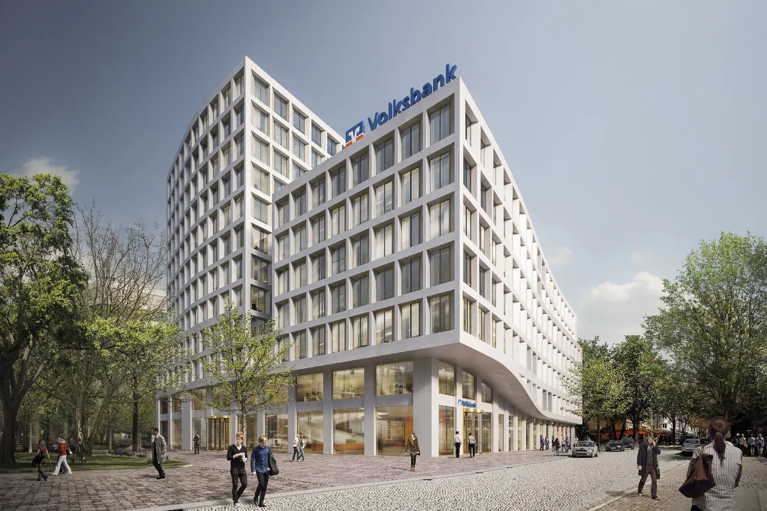 Ein 2. Preis : Neubau Volksbank - competitionline