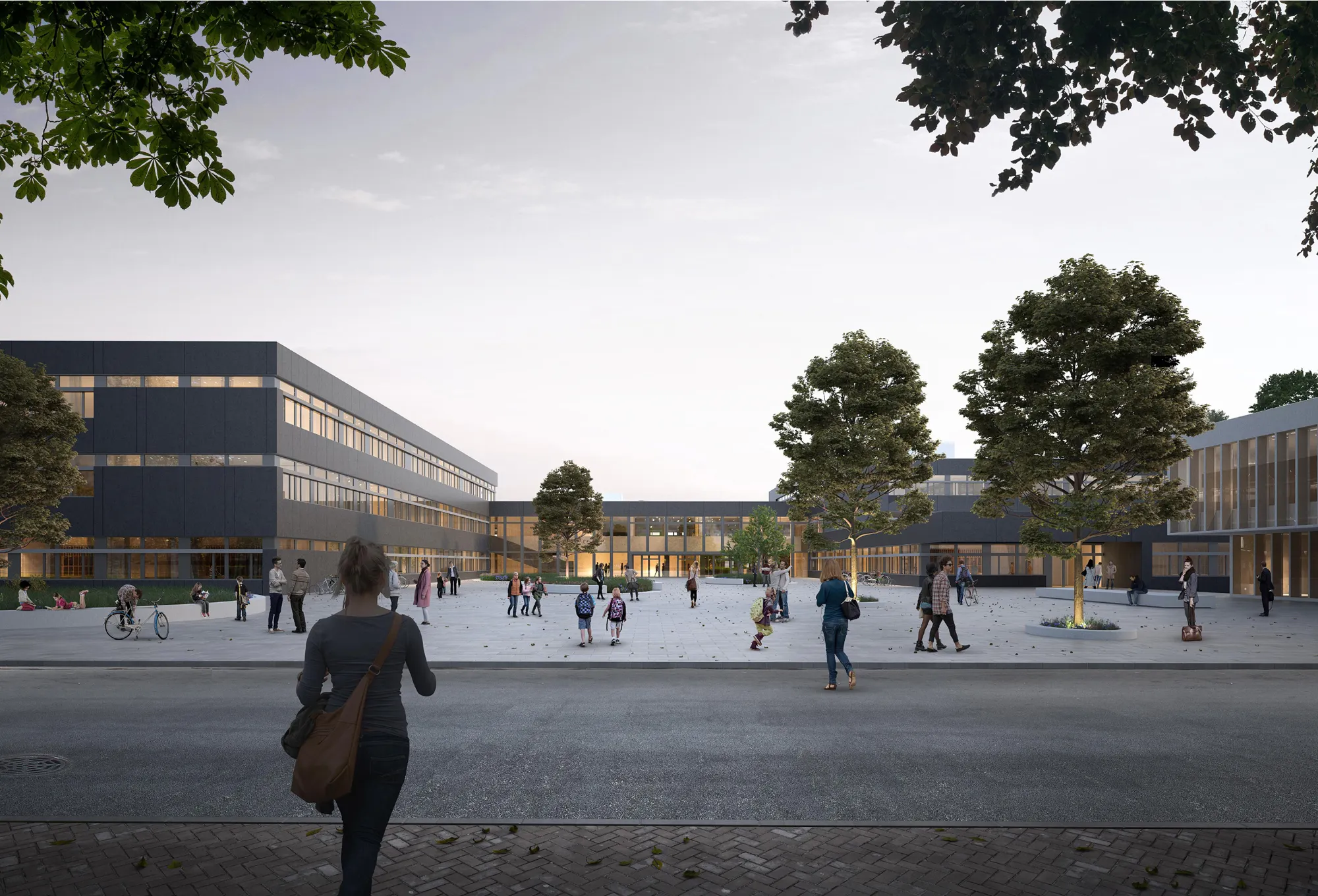 Anerkennung Neubau Und Sanierung Schulzentrum Nord In Bochum 