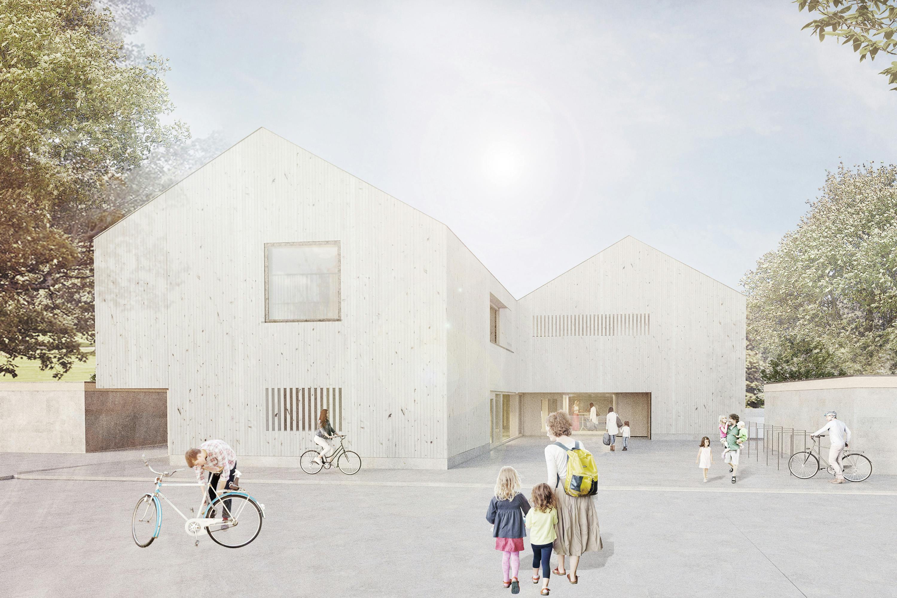 Neubau Kindergarten Eggenberger Feld Süd in Allershausen - competitionline