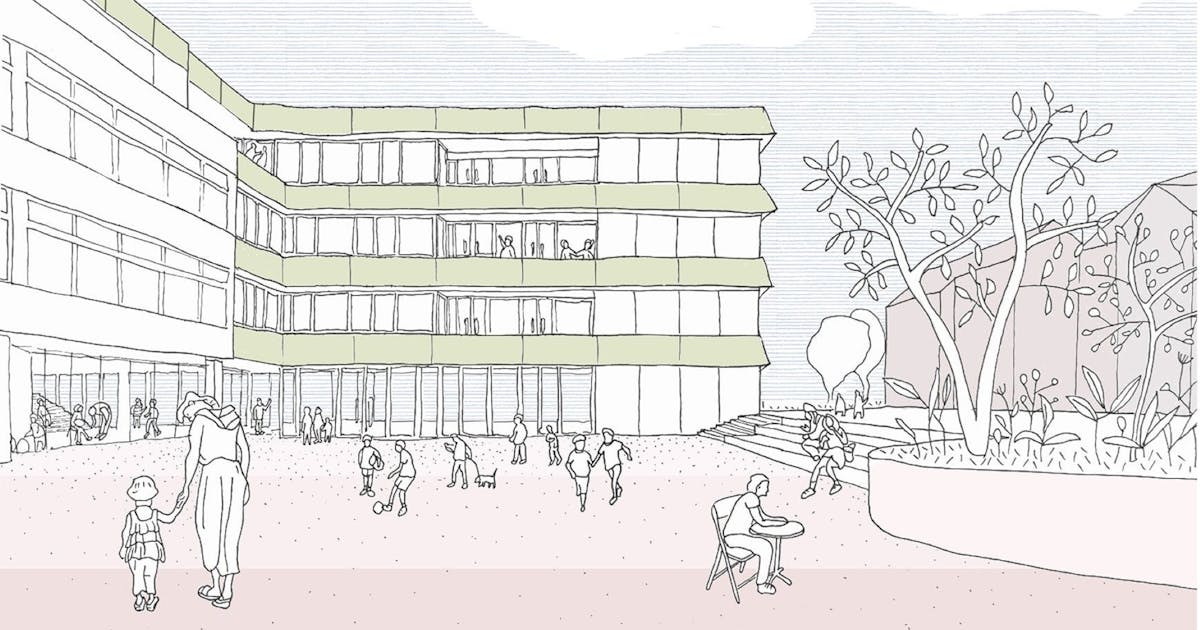 3. Preis : Sanierung und Neubau Eugen-Bolz-Gymnasium und Freianlagen in ...