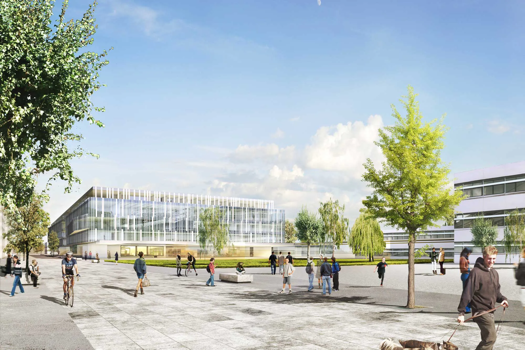 Finalist : Conception urbaine du "quartier Joliot Curie" et maîtrise d