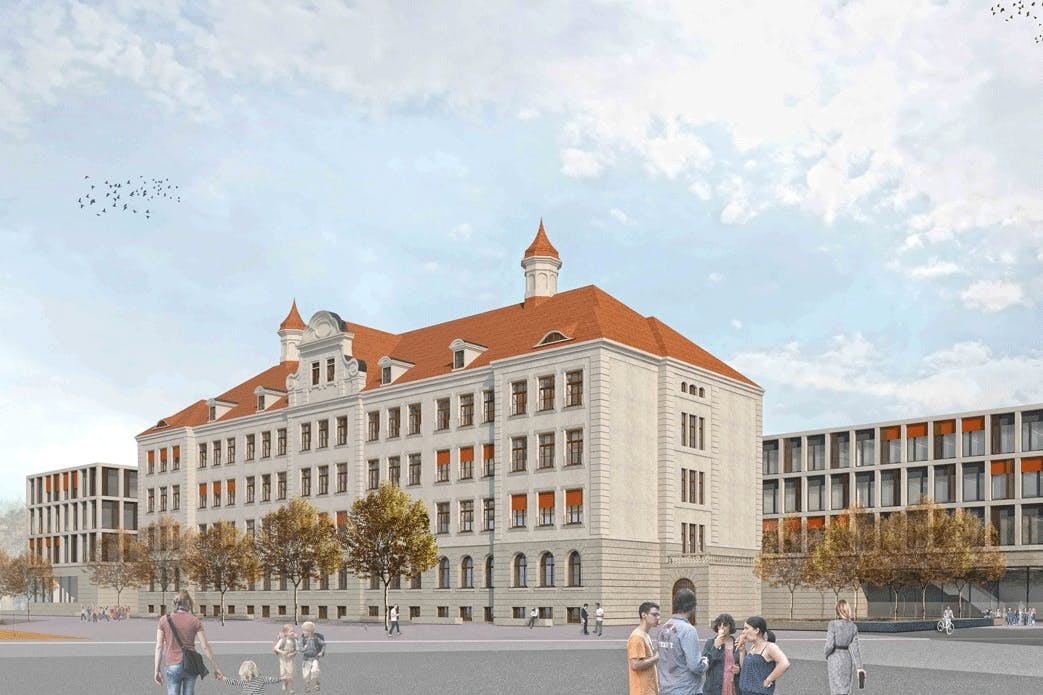 Campus Ihmelstraße | Alt- und Neubau