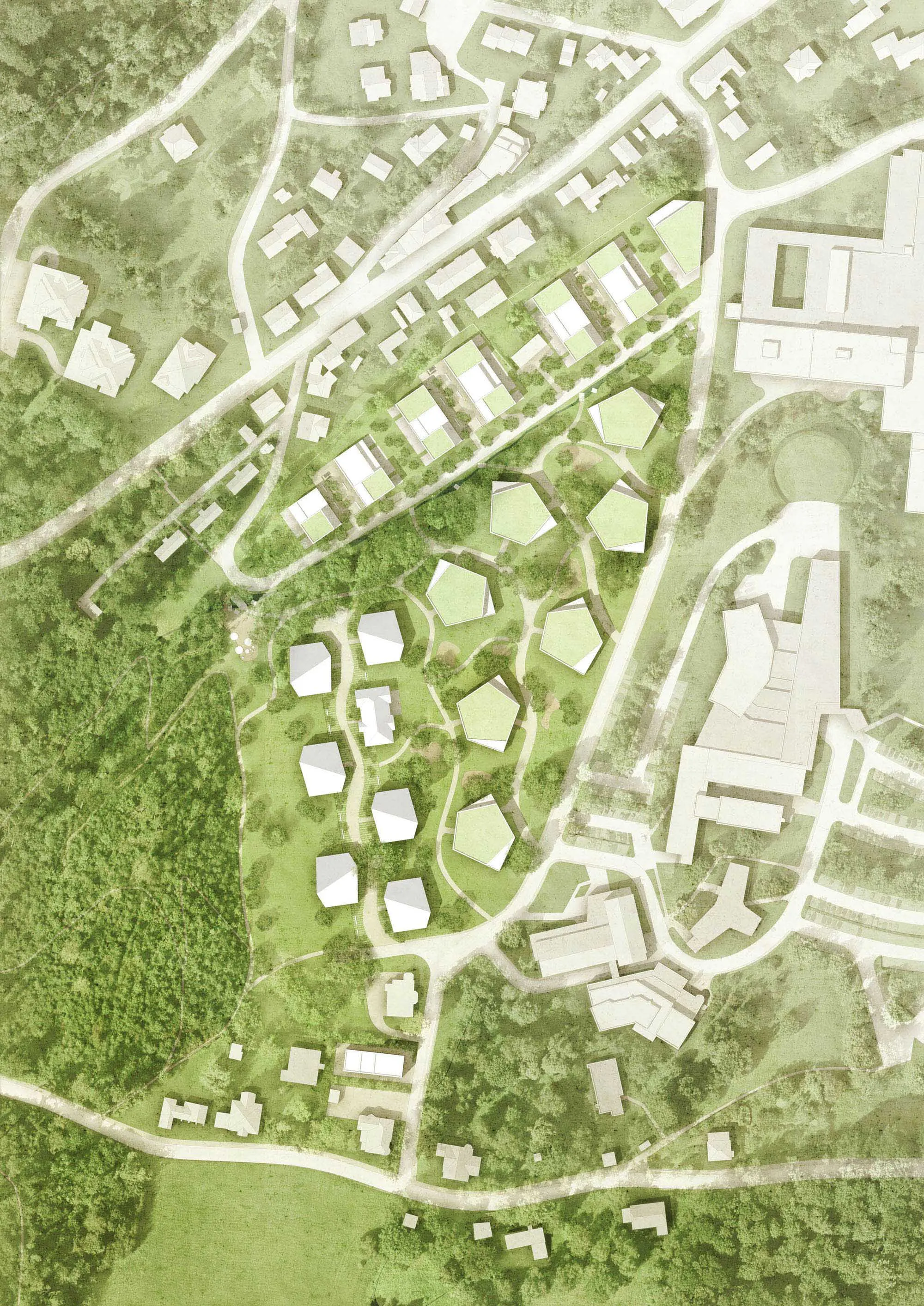 1. Preis Entwicklung des Areals „Am Tannenhof“