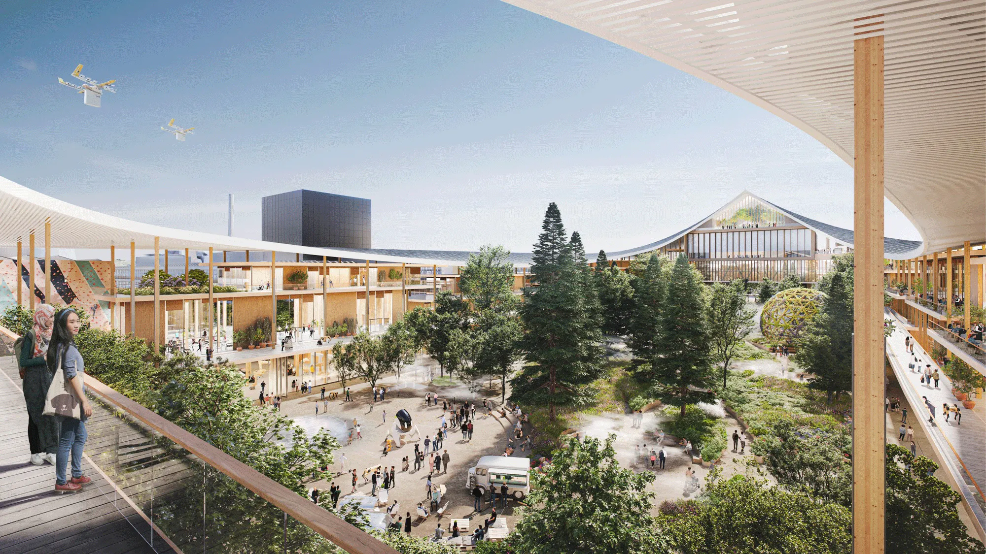 3. Preis : Neuer internationaler Campus fr Knstliche Intelligenz - IPAI  Hauptstandort Steincker in Heilbronn - competitionline