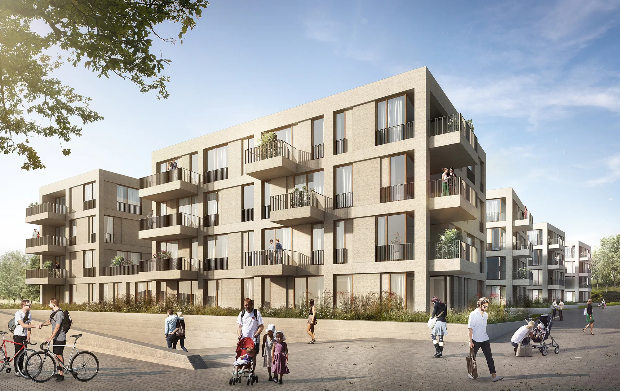 Urbanes Wohnen am Papierbach - Baufeld C