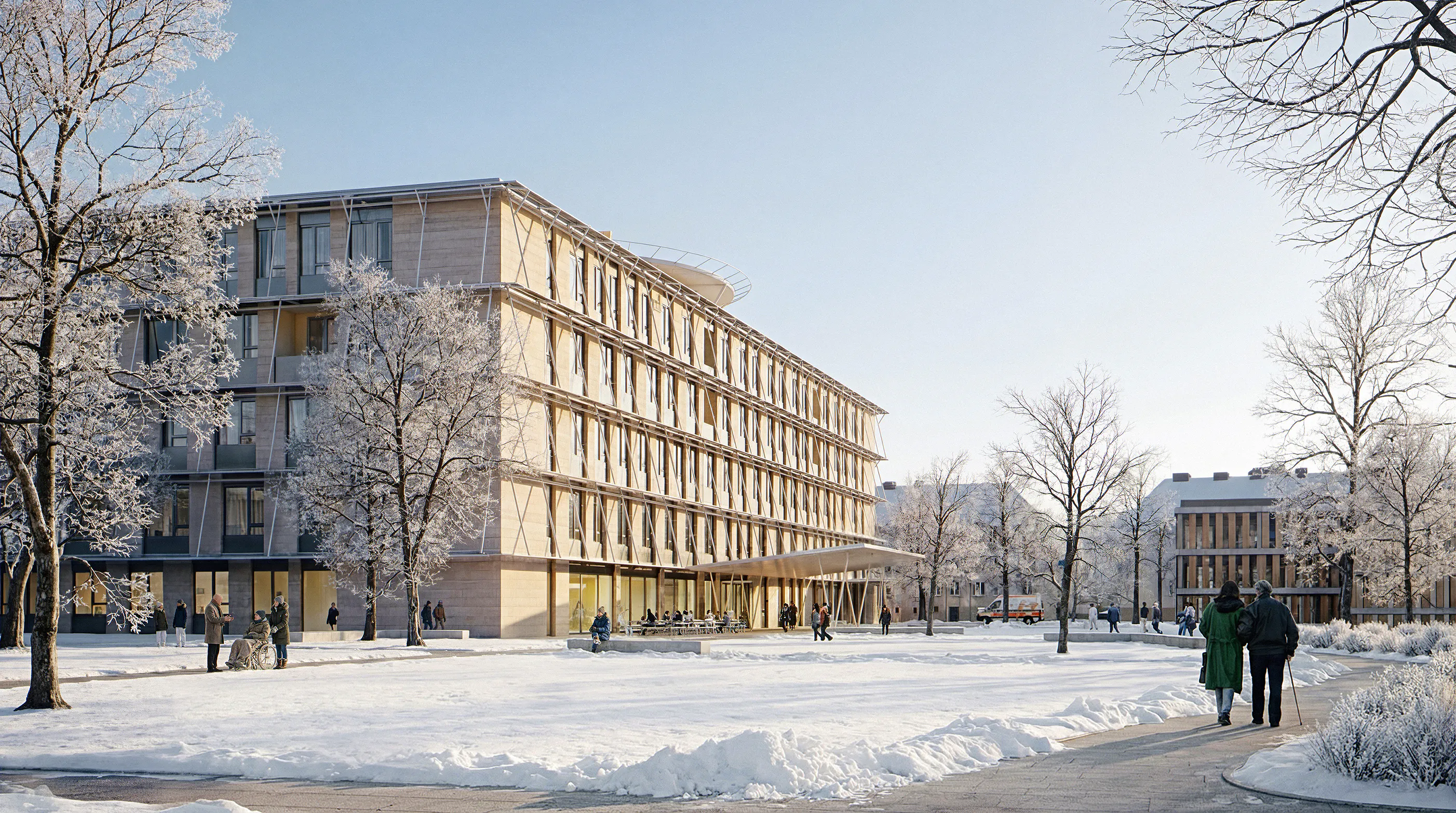 Neubau Zentralklinikum Berchtesgadener Land