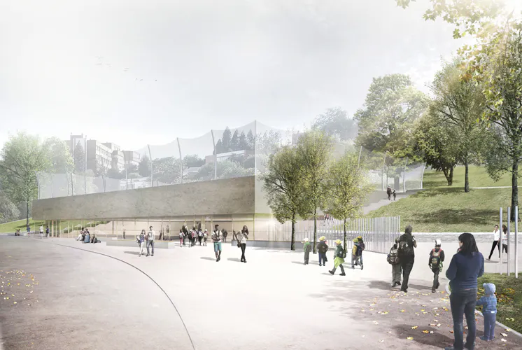 Visualisierung © Glück + Partner GmbH Freie Architekten BDA