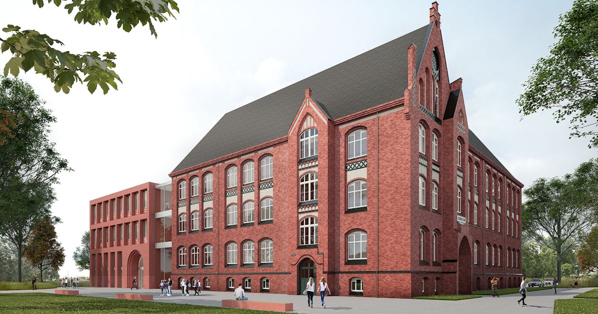 3. Preis : Sanierung und Erweiterung Gerhart-Hauptmann-Gymnasium Wismar ...