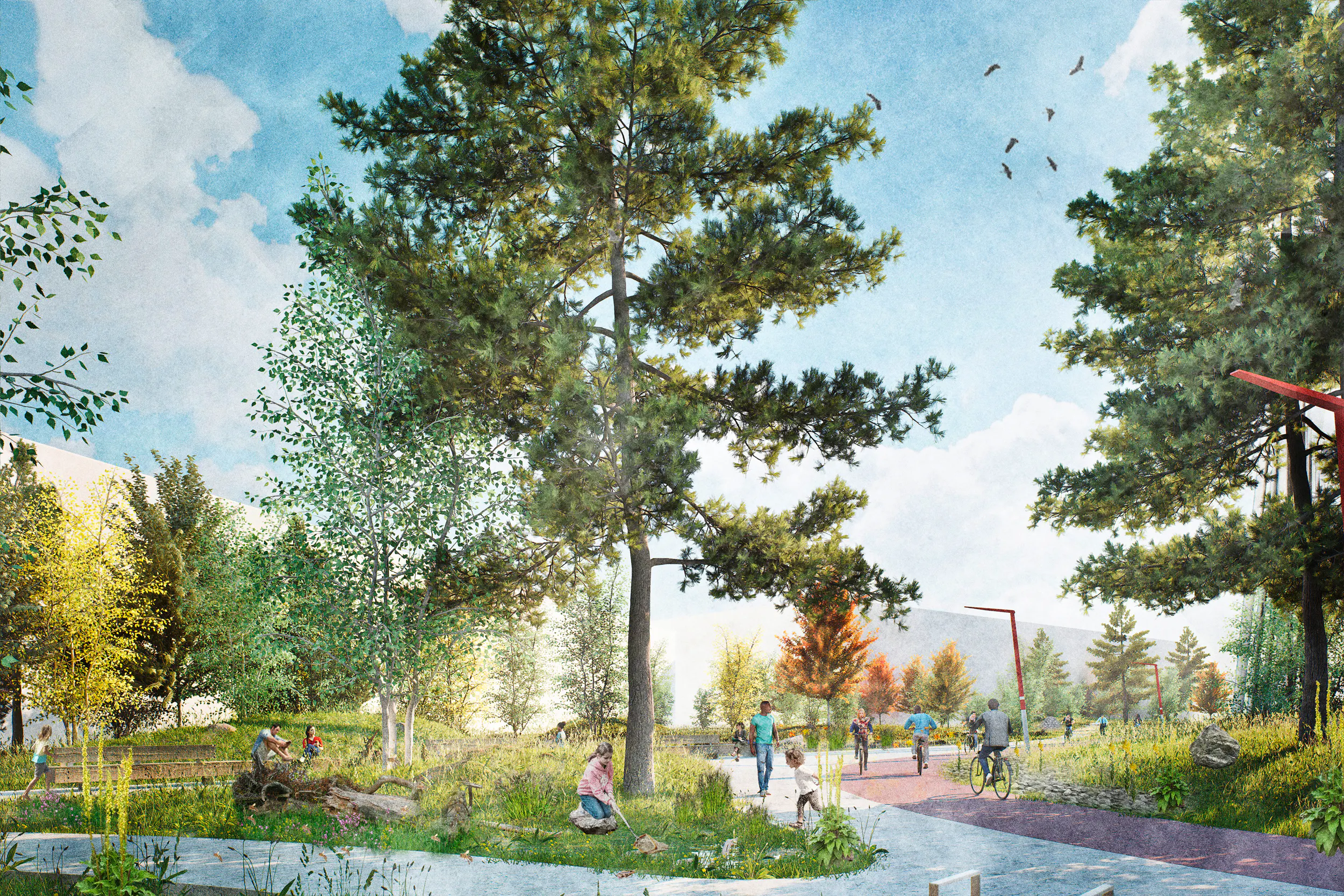 Perspektive Landschaftspark