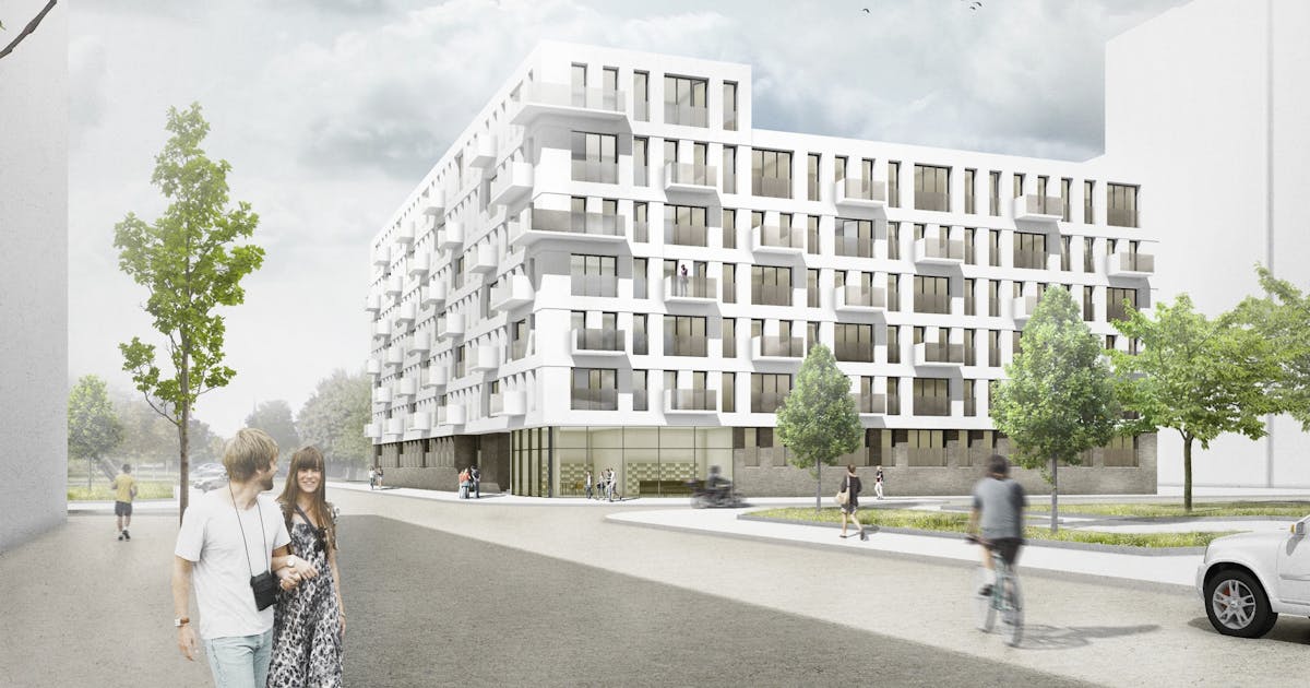 Finalist : Variantenuntersuchung zur Errichtung sozialer Wohnungsbau an der Florian-Geyer-Straße ...