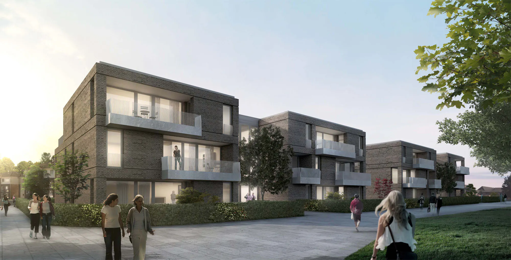 Neubau Hanseviertel Luneburg