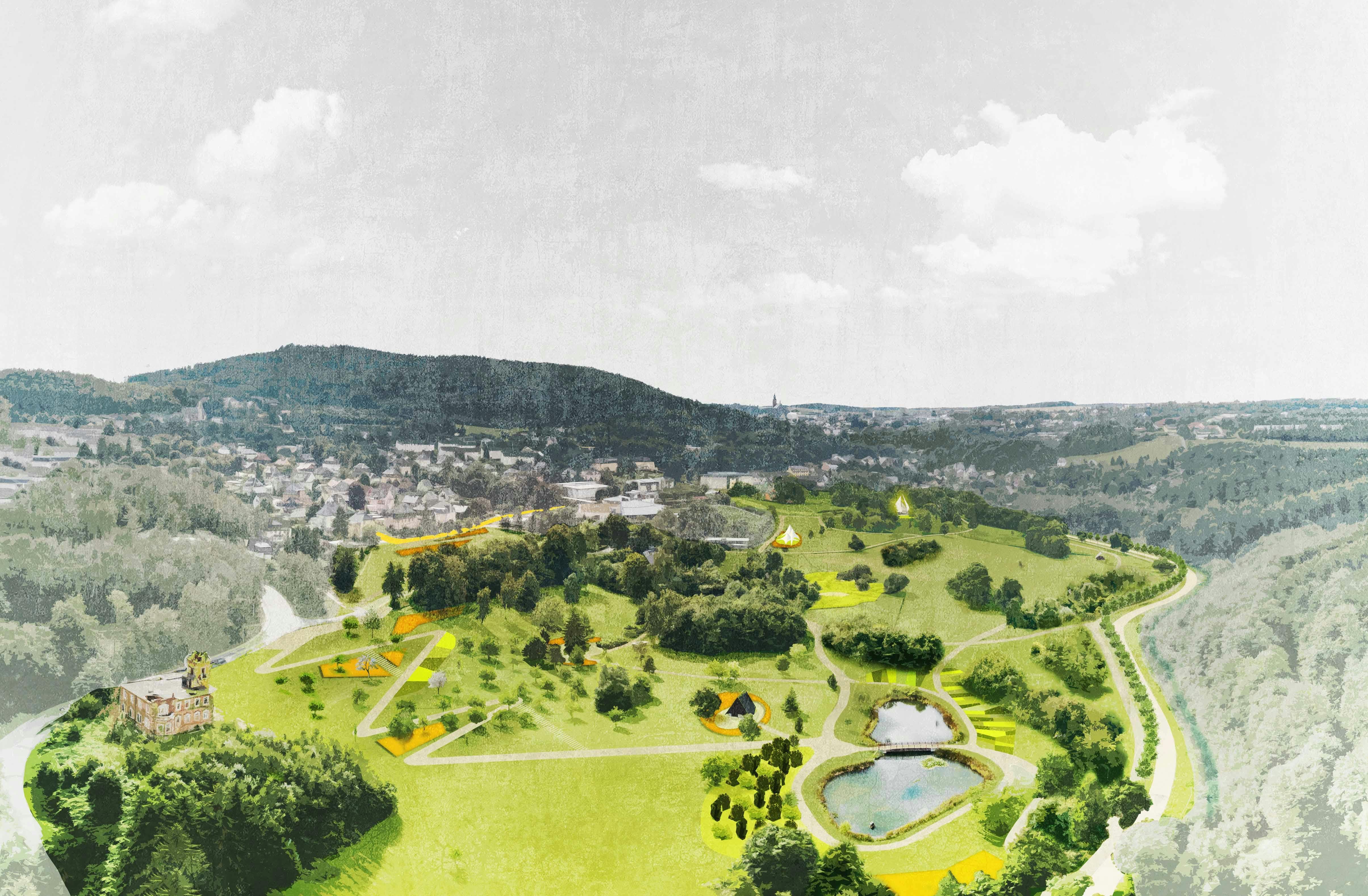  Foto zu Anerkennung : 10. Sächsische Landesgartenschau 2026 in Aue-Bad Schlema 