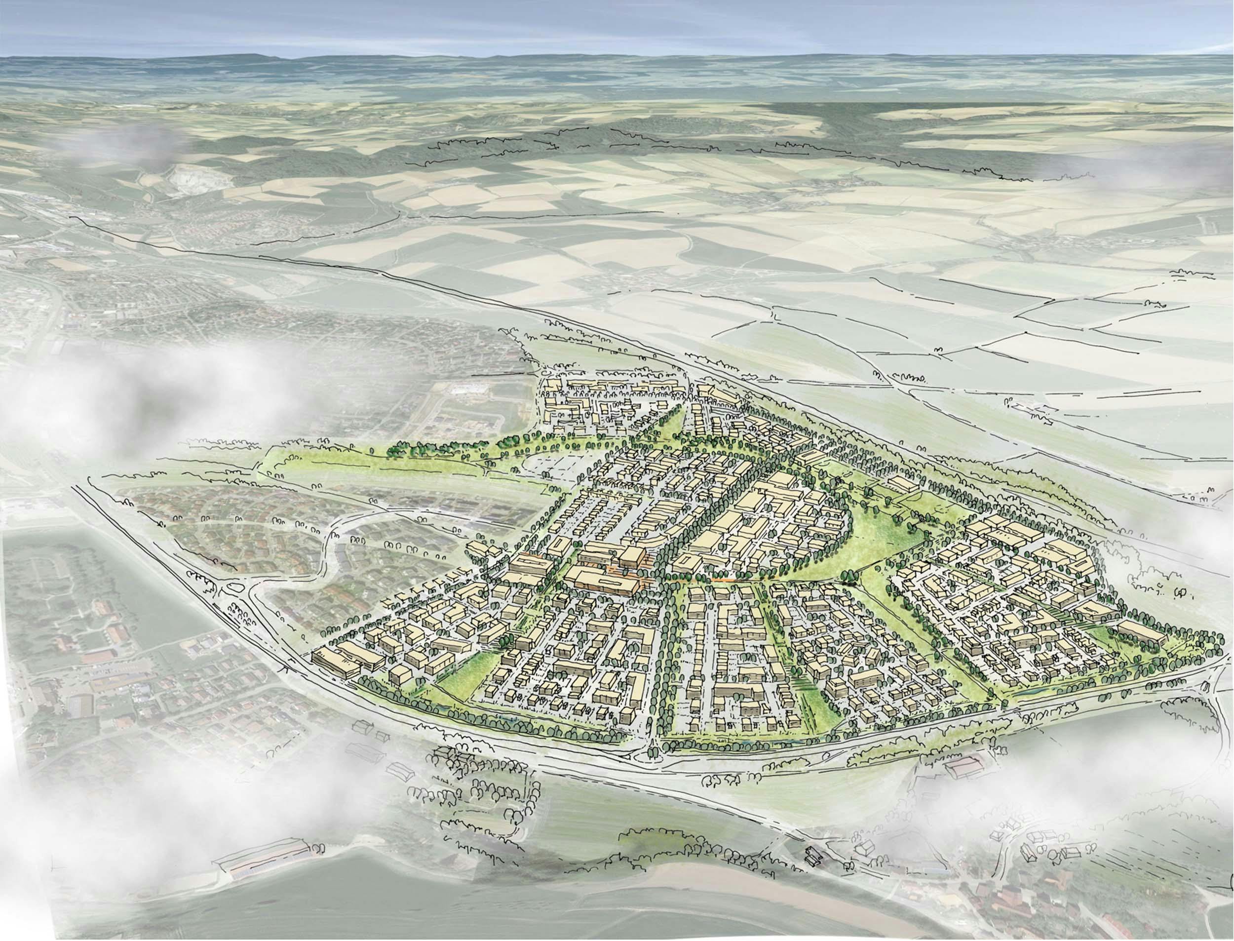 1. Preis : Entwicklungsgebiet Limespark in Öhringen - competitionline