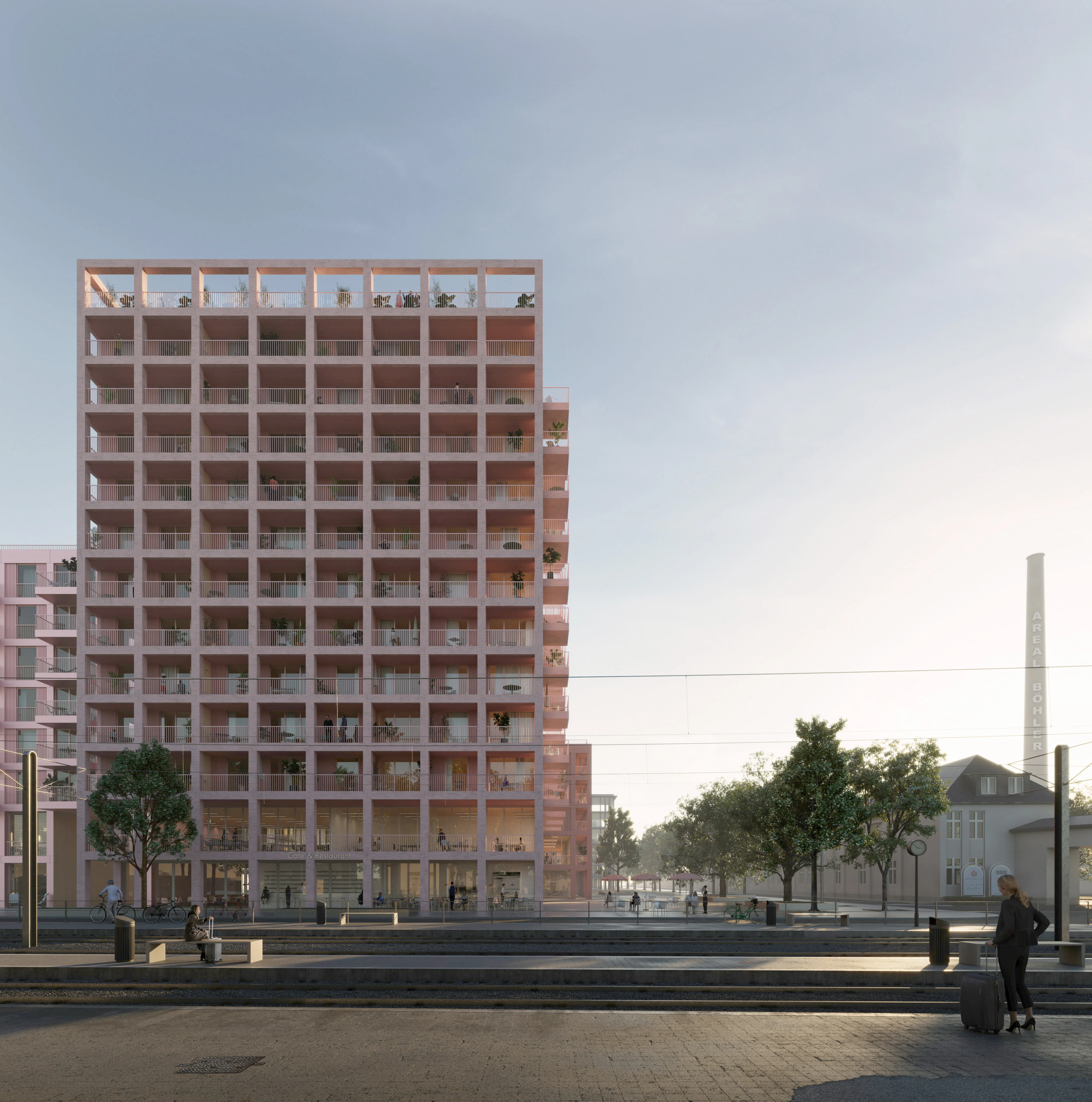 5. Rang : Neubau Hansaallee 305-313 in Düsseldorf-Heerdt - competitionline