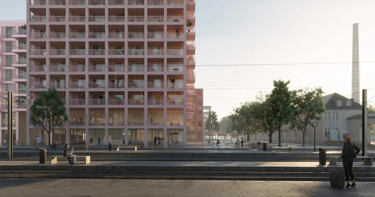 5. Rang : Neubau Hansaallee 305-313 in Düsseldorf-Heerdt - competitionline