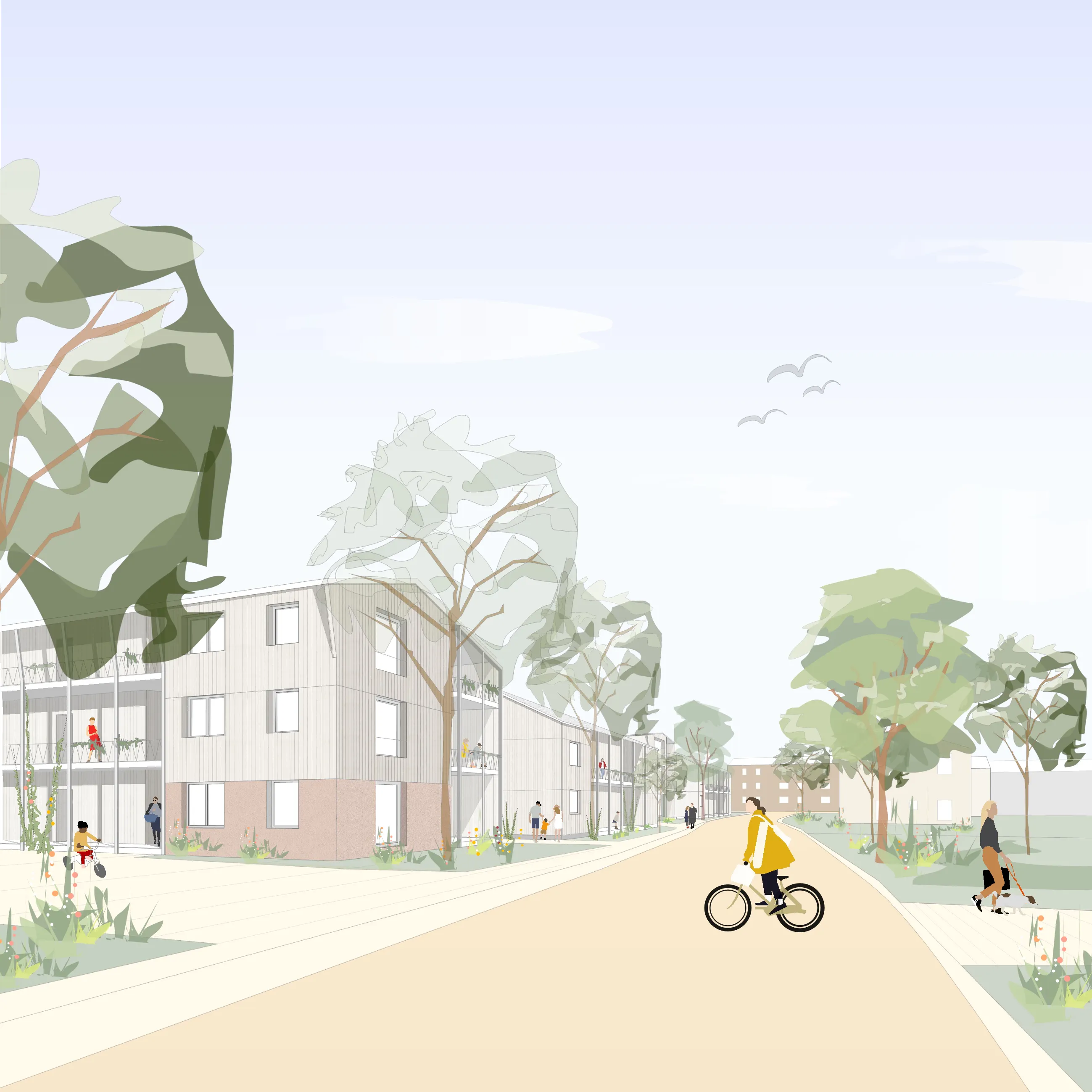 Neubau kommunaler Wohnungsbau Redenfelden in Raubling - competitionline