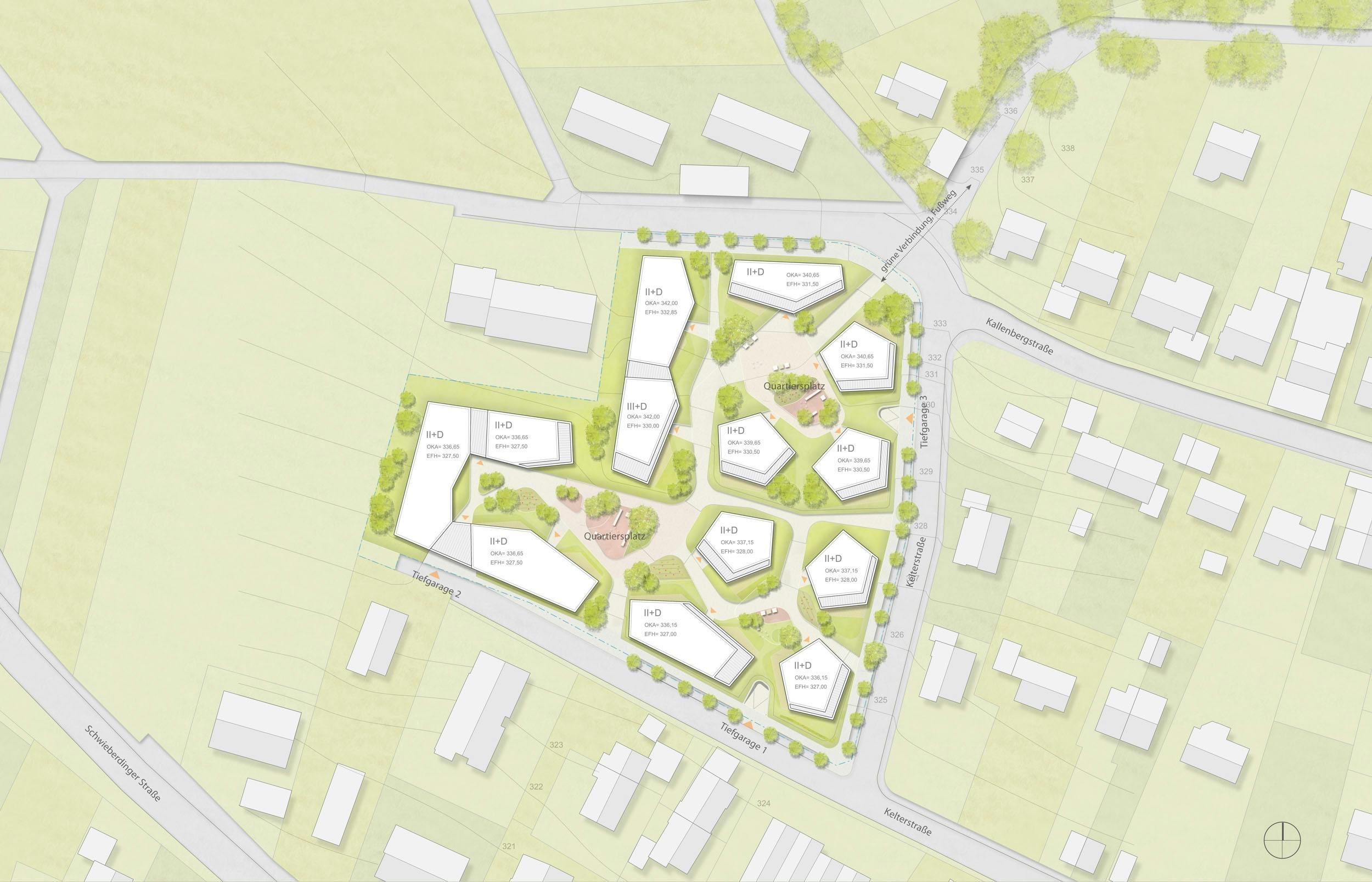 Anerkennung Entwicklung des Areals der ehemaligen Gärtnerei
