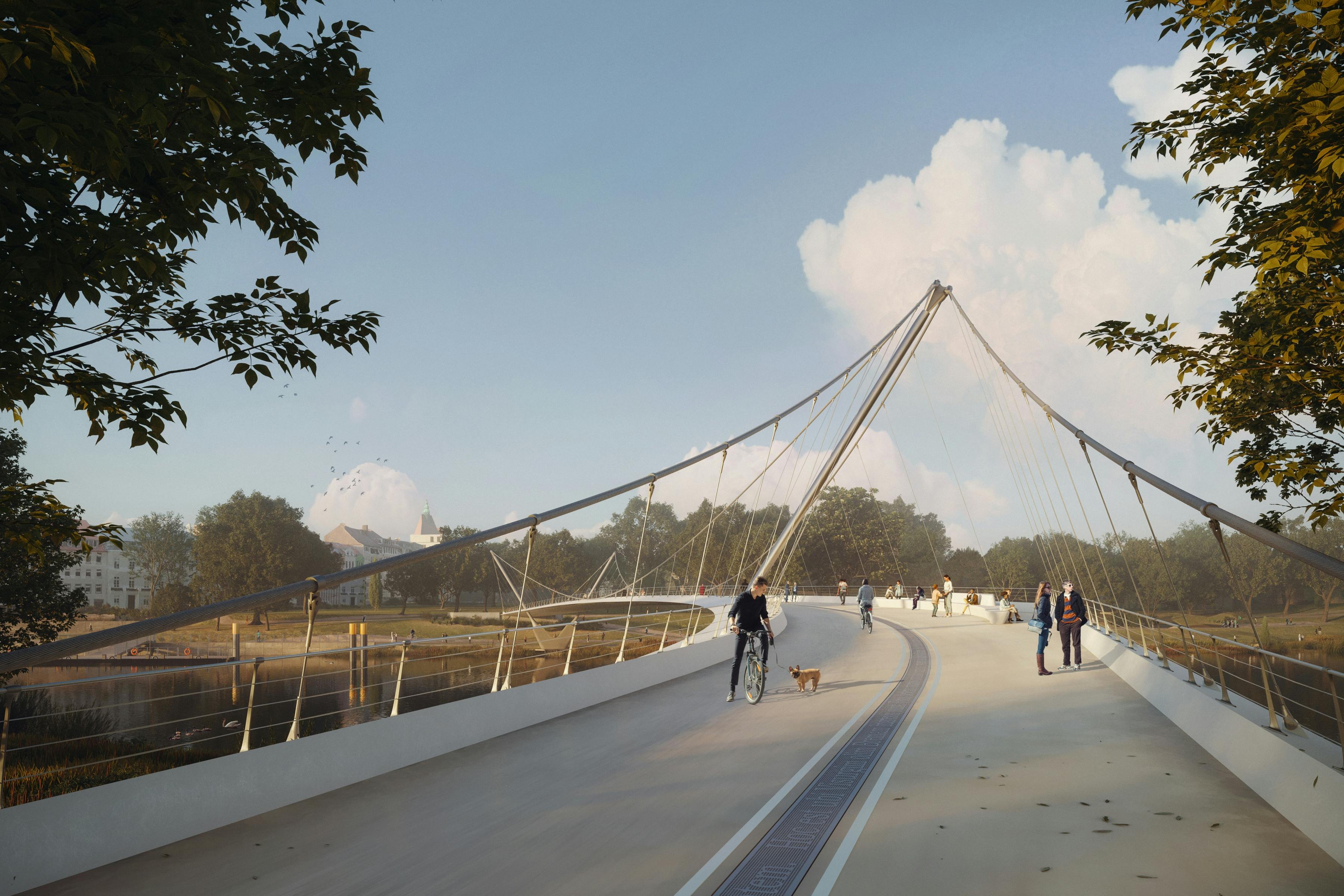 Visualisierung Große Weserbrücke in Bremen