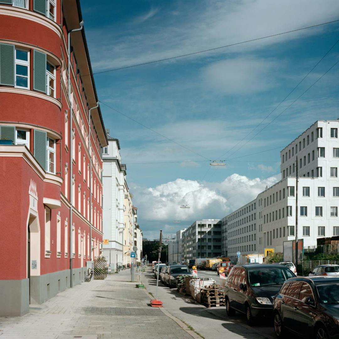 Stadtquartier an der Welfenstraße, München
