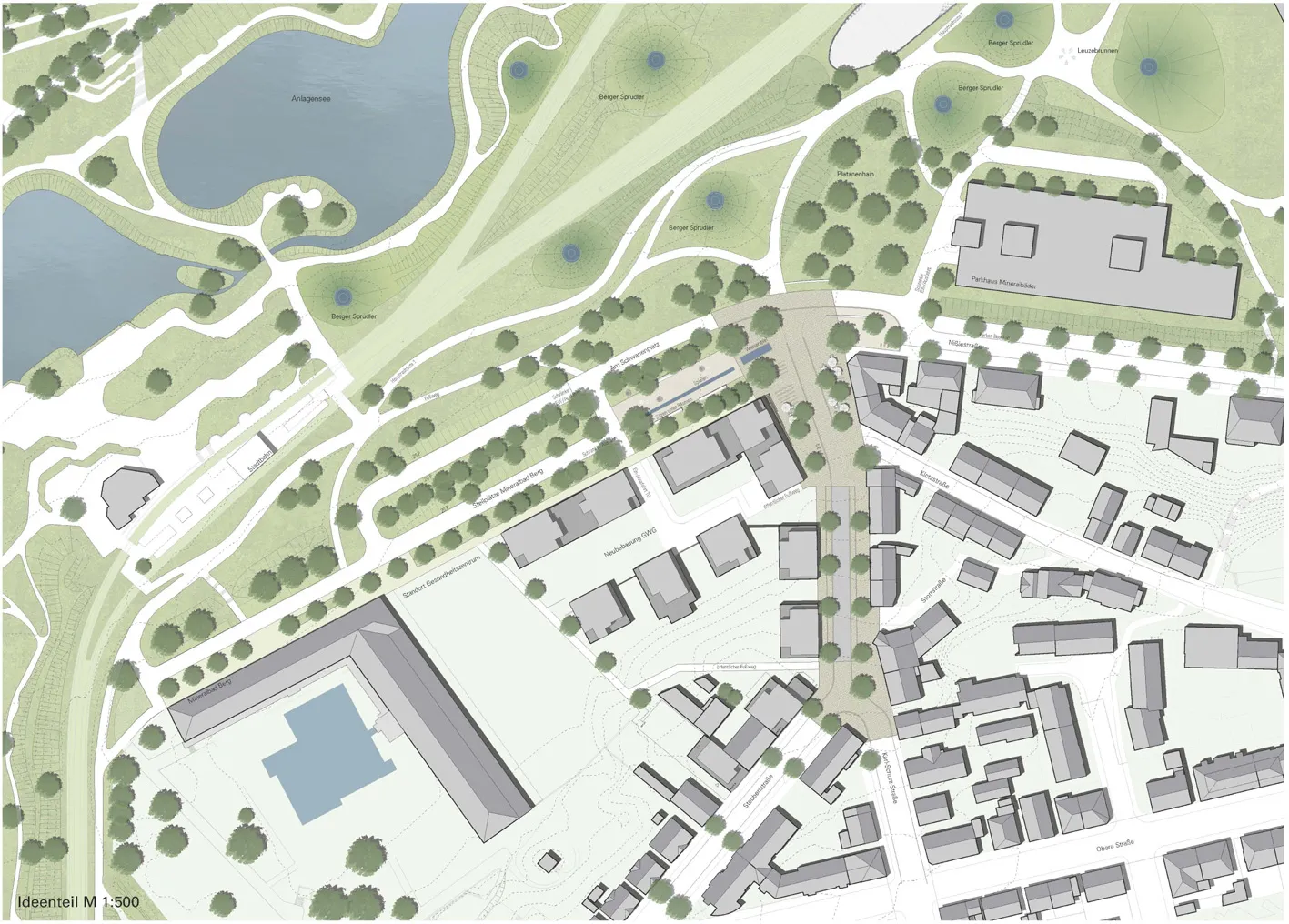Lageplan M 1:500