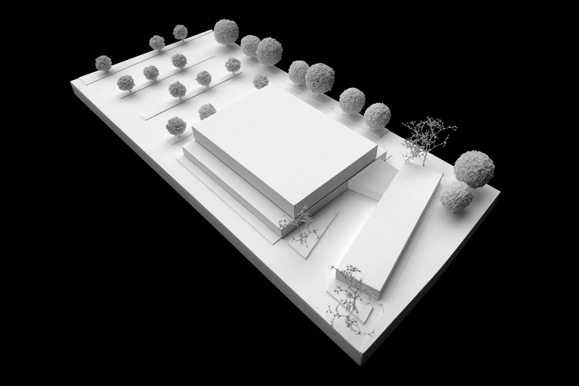 Modell Sporthalle Nauen