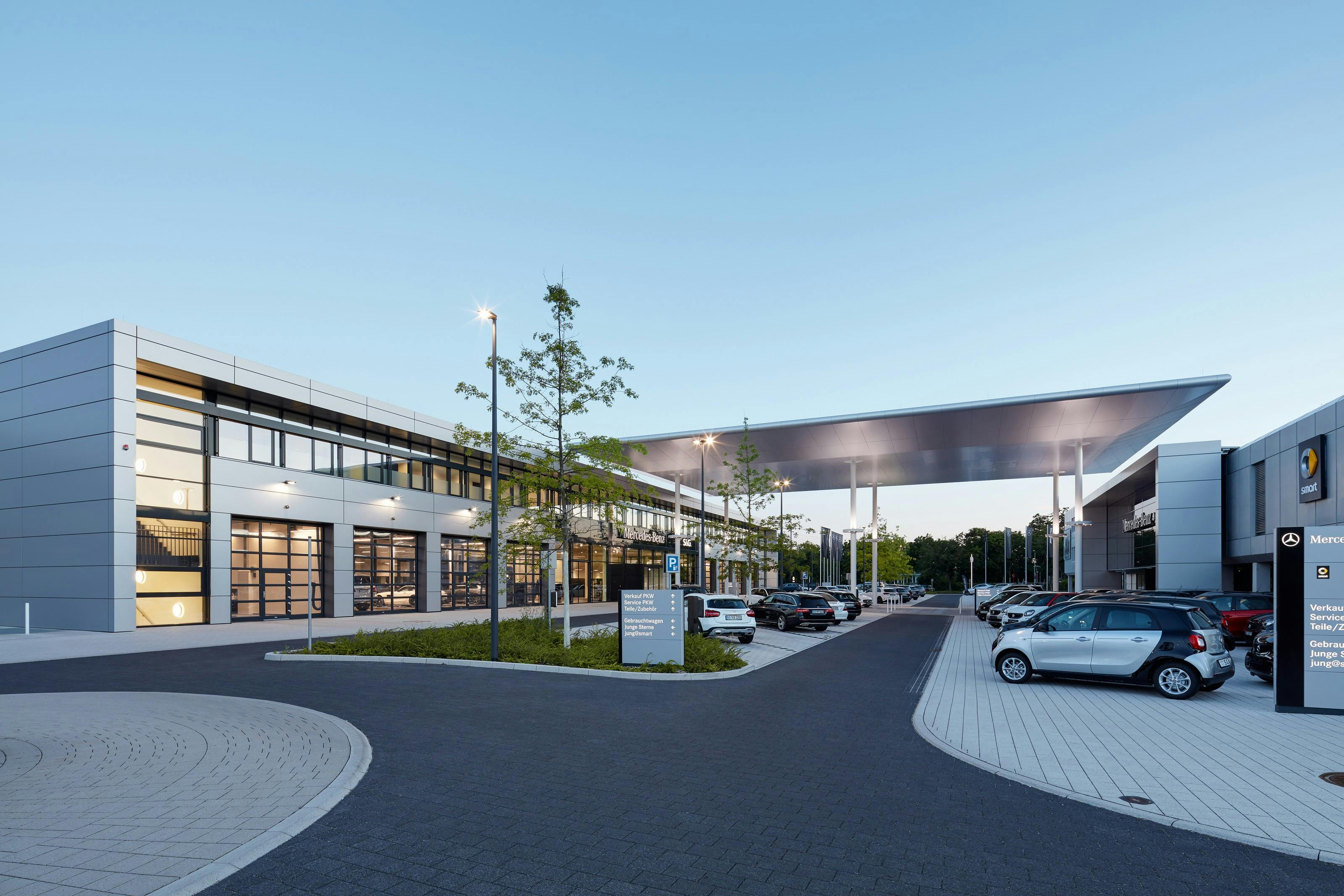 Projekt Mercedes Benz Kundenservicegebaude S Amp G Aut Competitionline