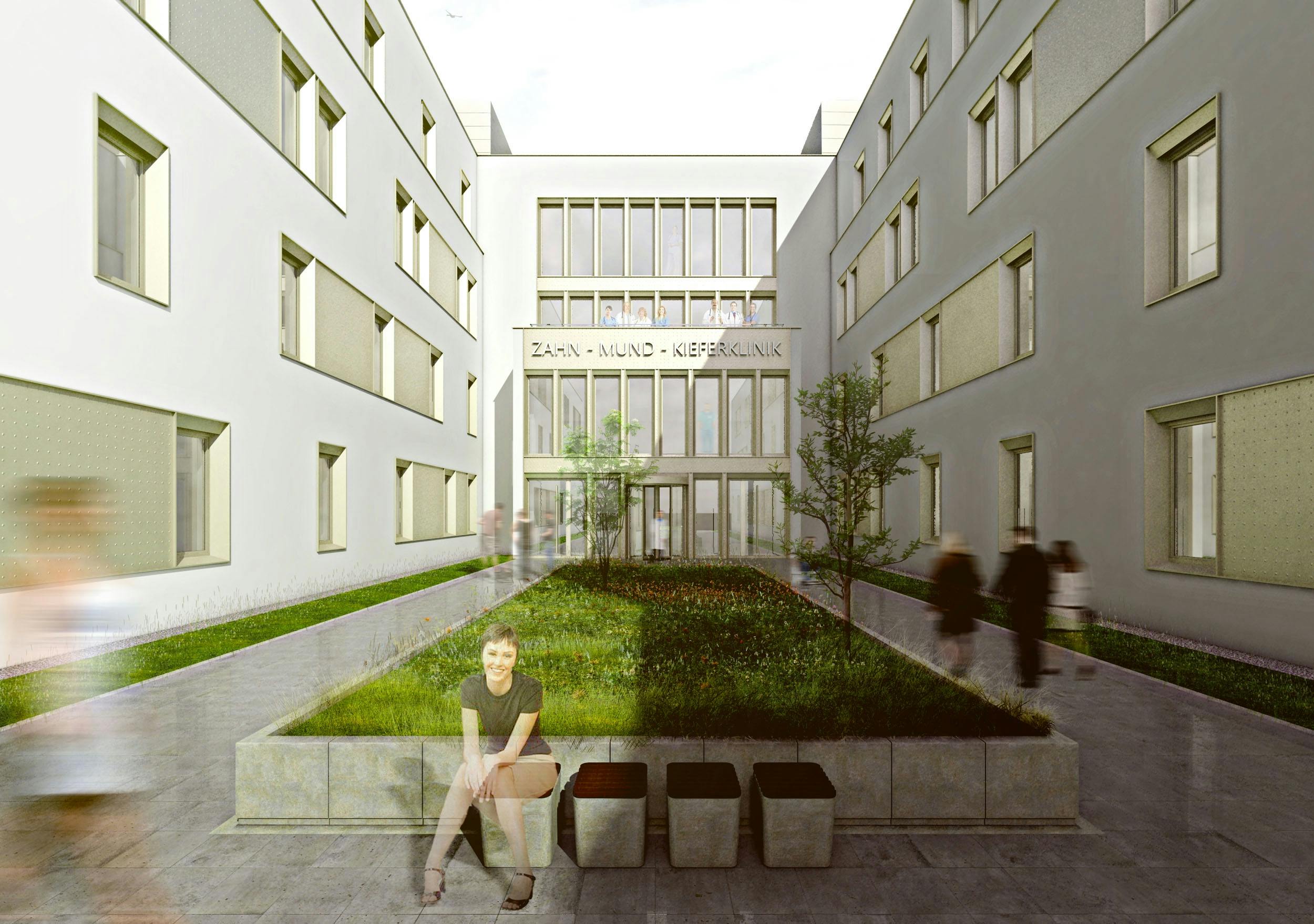 Zuschlag  Neubau Zahn, Mund und Kieferklinik, Universitätsmedizin