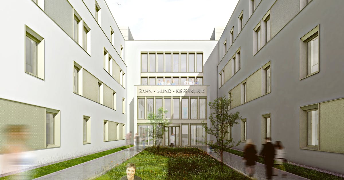 Zuschlag  Neubau Zahn, Mund und Kieferklinik, Universitätsmedizin