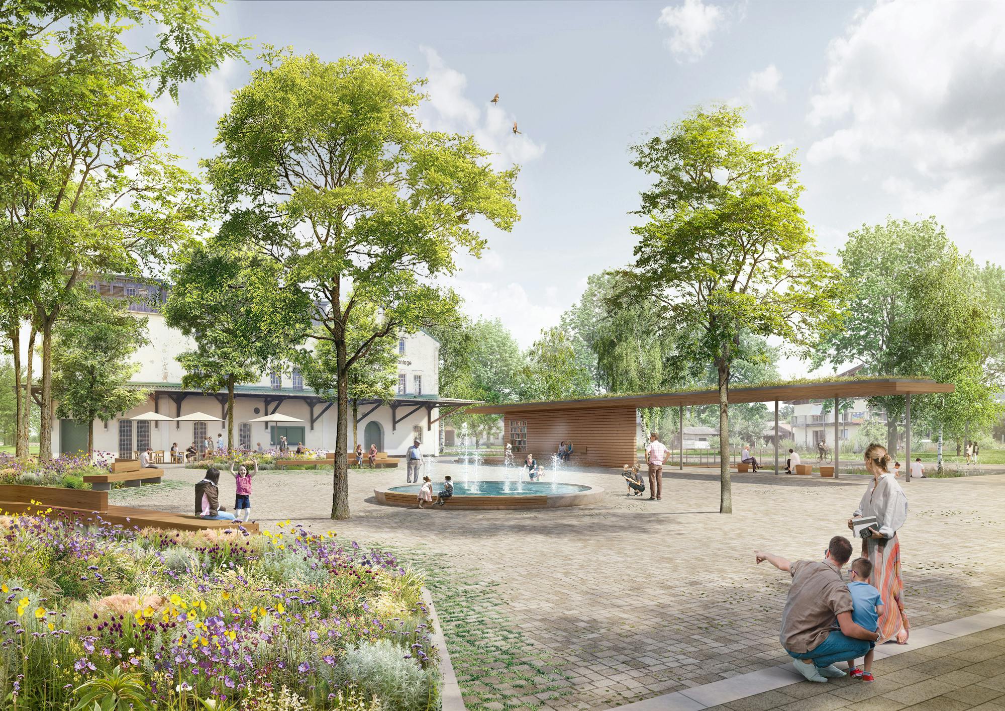 Fußgängerperspektive