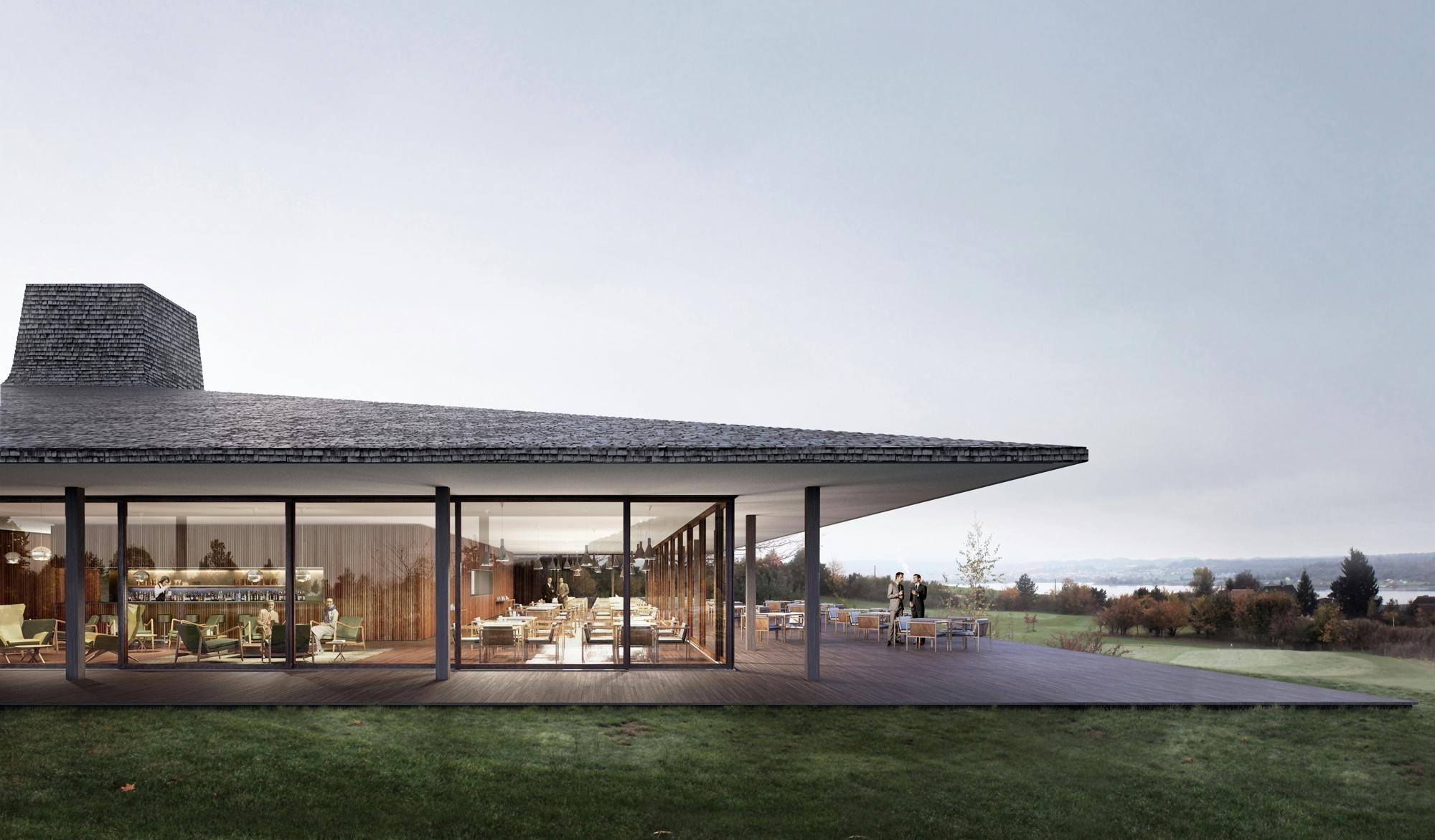 2 rang clubhaus und restaurant golfpark nuolen competitionline