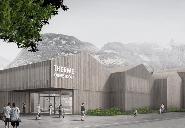 Ansicht von der Promenadestraße