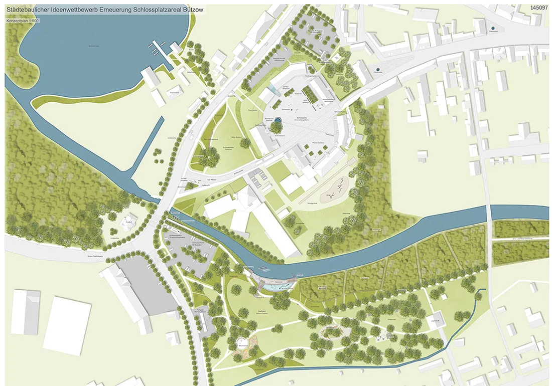 3. Preis Städtebauliche Erneuerung "Schlossplatzareal"