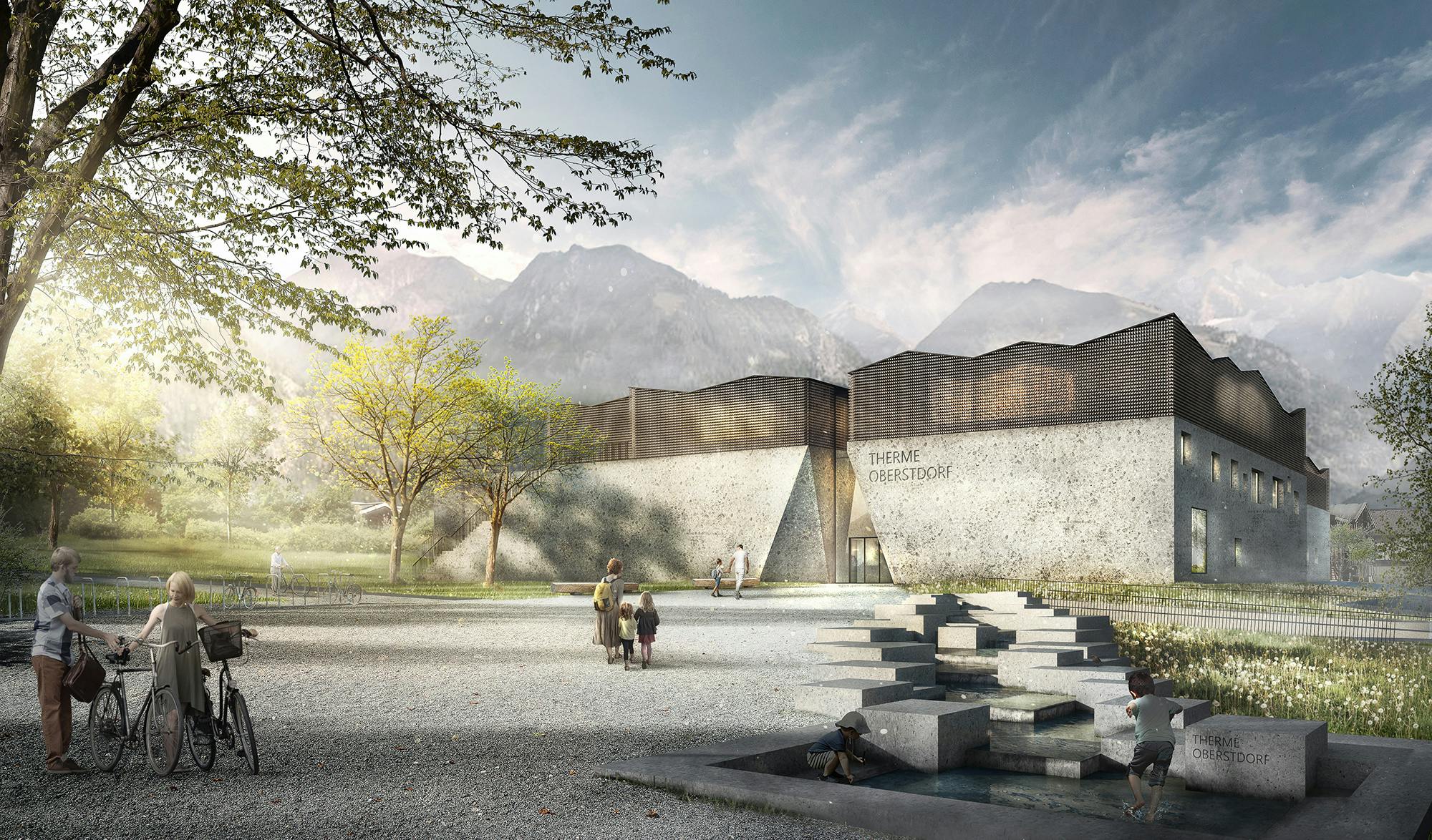 Anerkennung Neubau Der Oberstdorf Therme Competitionline