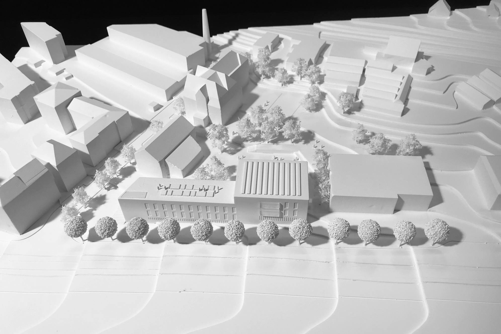Modell Ansicht Pragstrasse