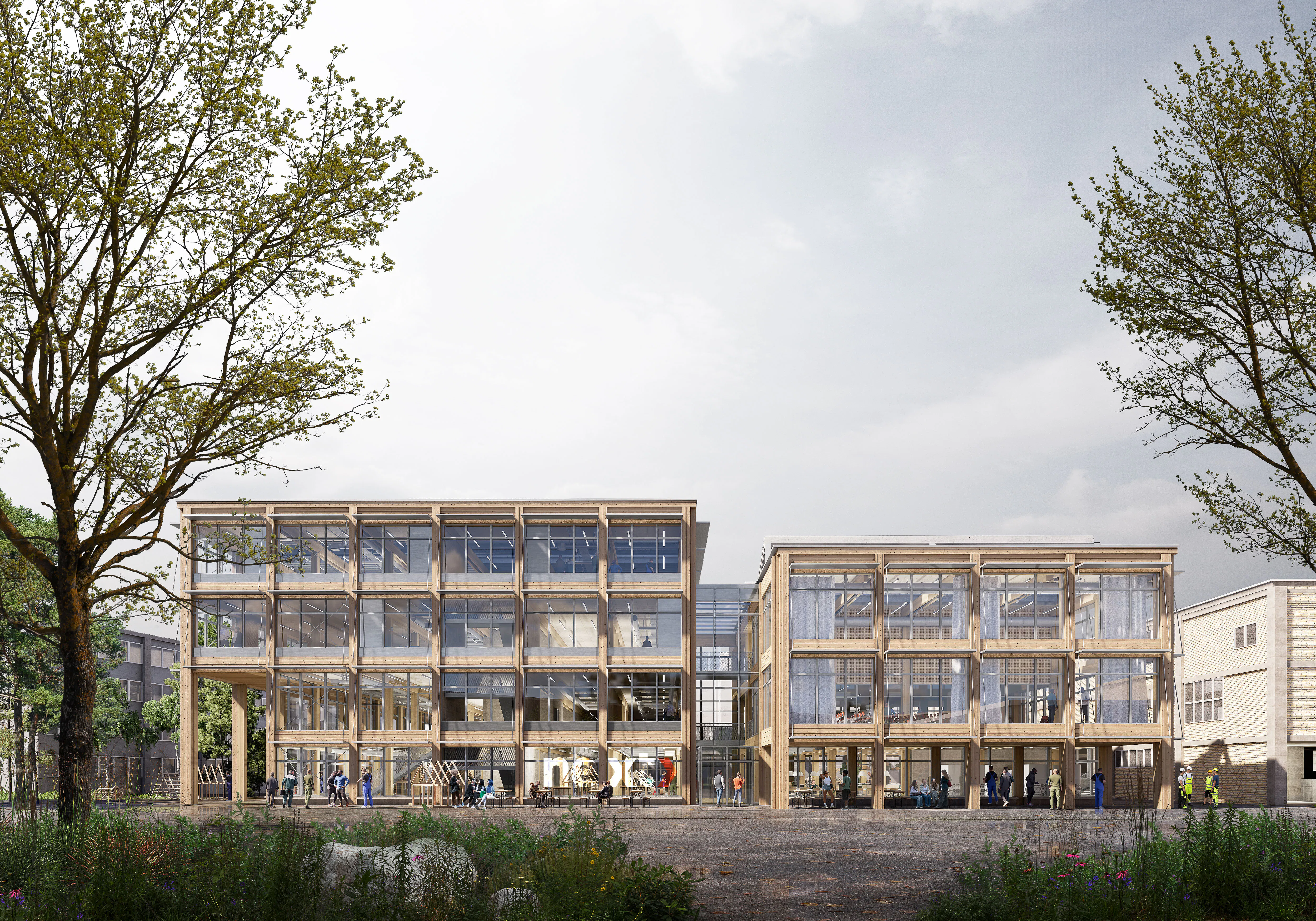 Neubau NEXT Campus Nørrebro / Ny bygning på NEXT Campus Nørrebro (DK ...