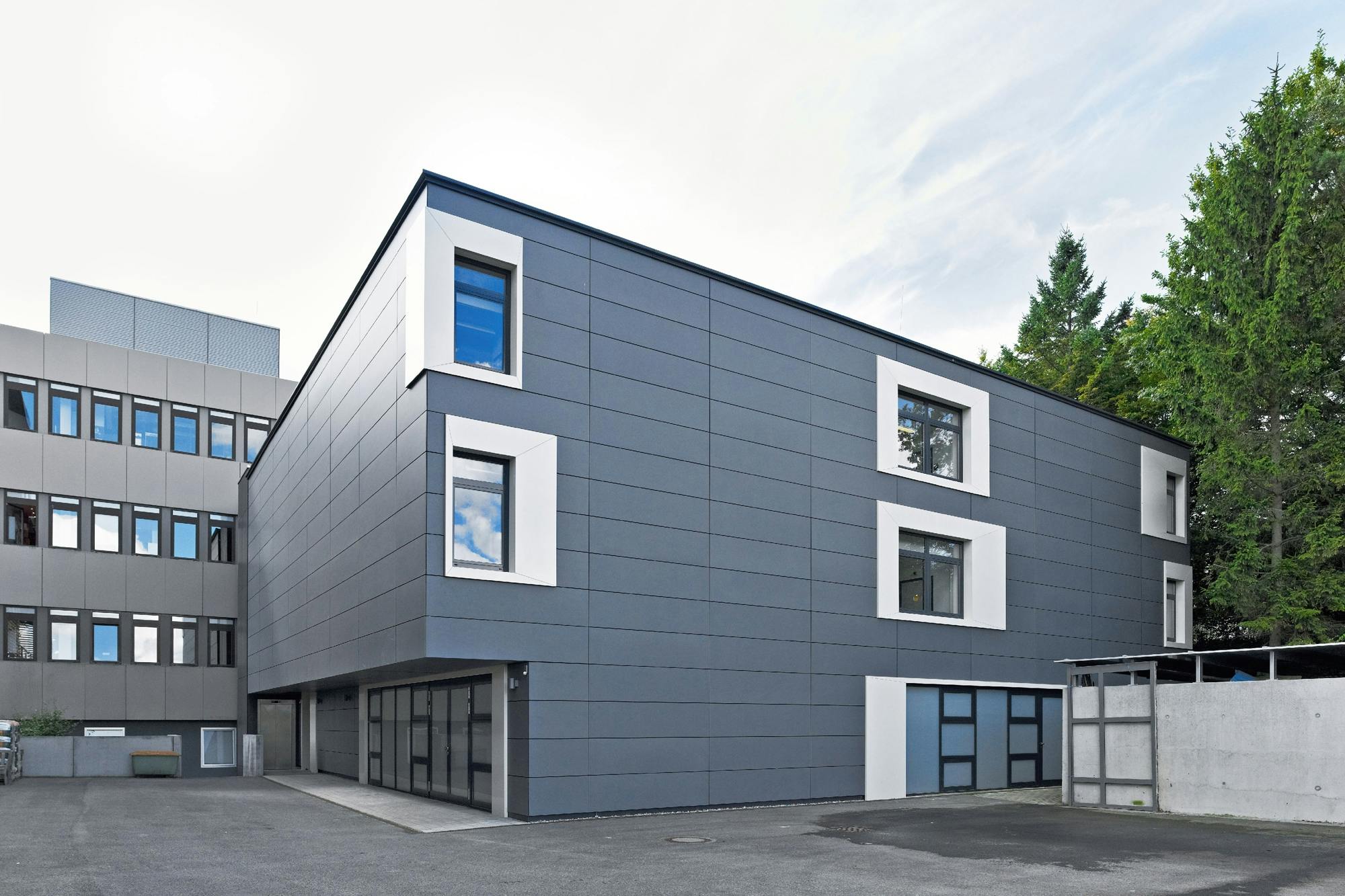 Energetische Fassadensanierung, Max-Planck-Institut für Entwicklungsbiologie Friedrich Miescher Laboratorium, Max-Planck-Campus Tübingen