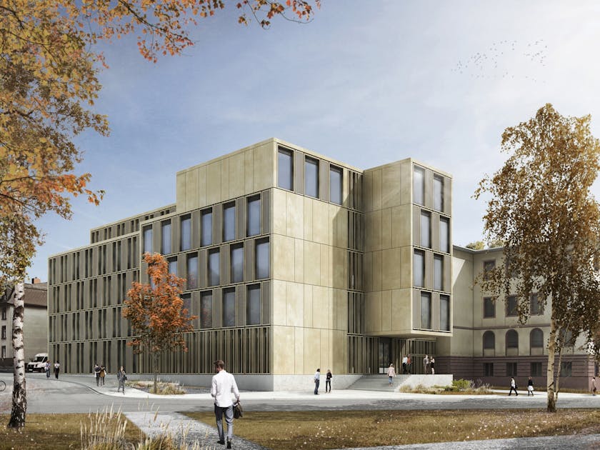 1 Preis Neubau Gebäude 7 Für Den Fachbereich 2 Der Frankfurt University Of Applied Sciences 