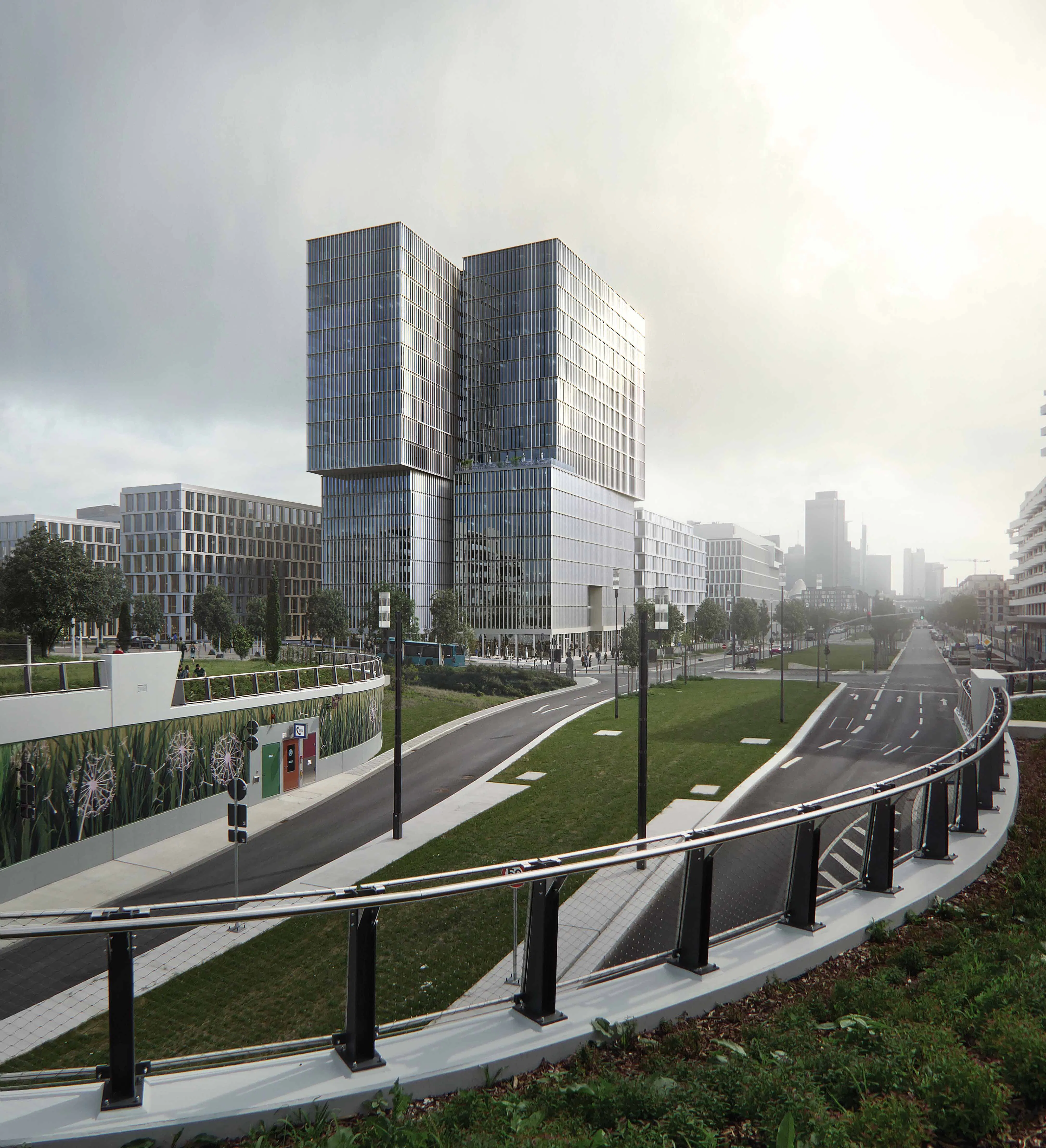 Bürohochhaus an der Europa-Allee