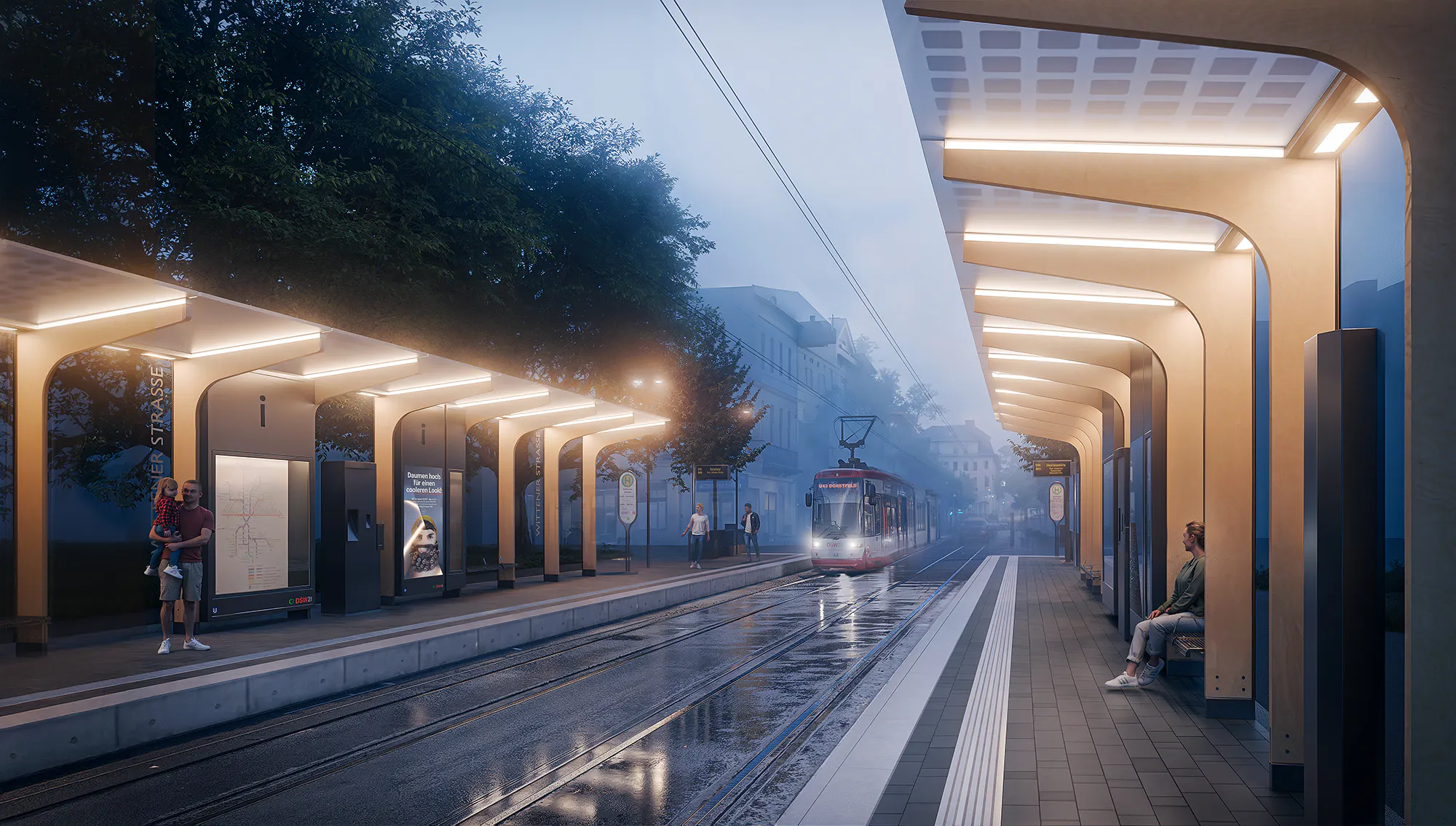 Modellhaltestellen für Dortmund am Beispiel der Stadtbahnhaltestellen ...