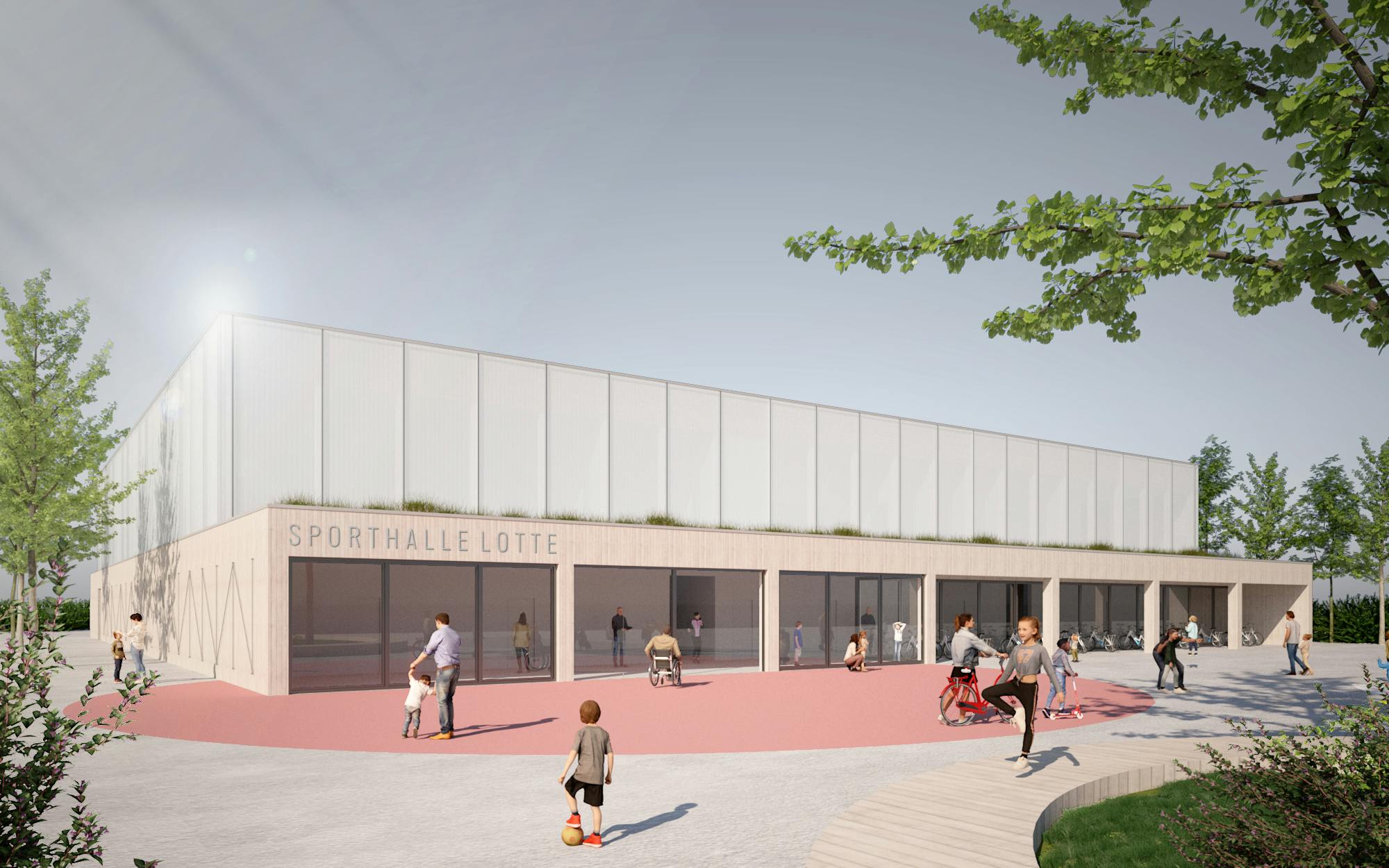 Neue Sporthalle Lotte